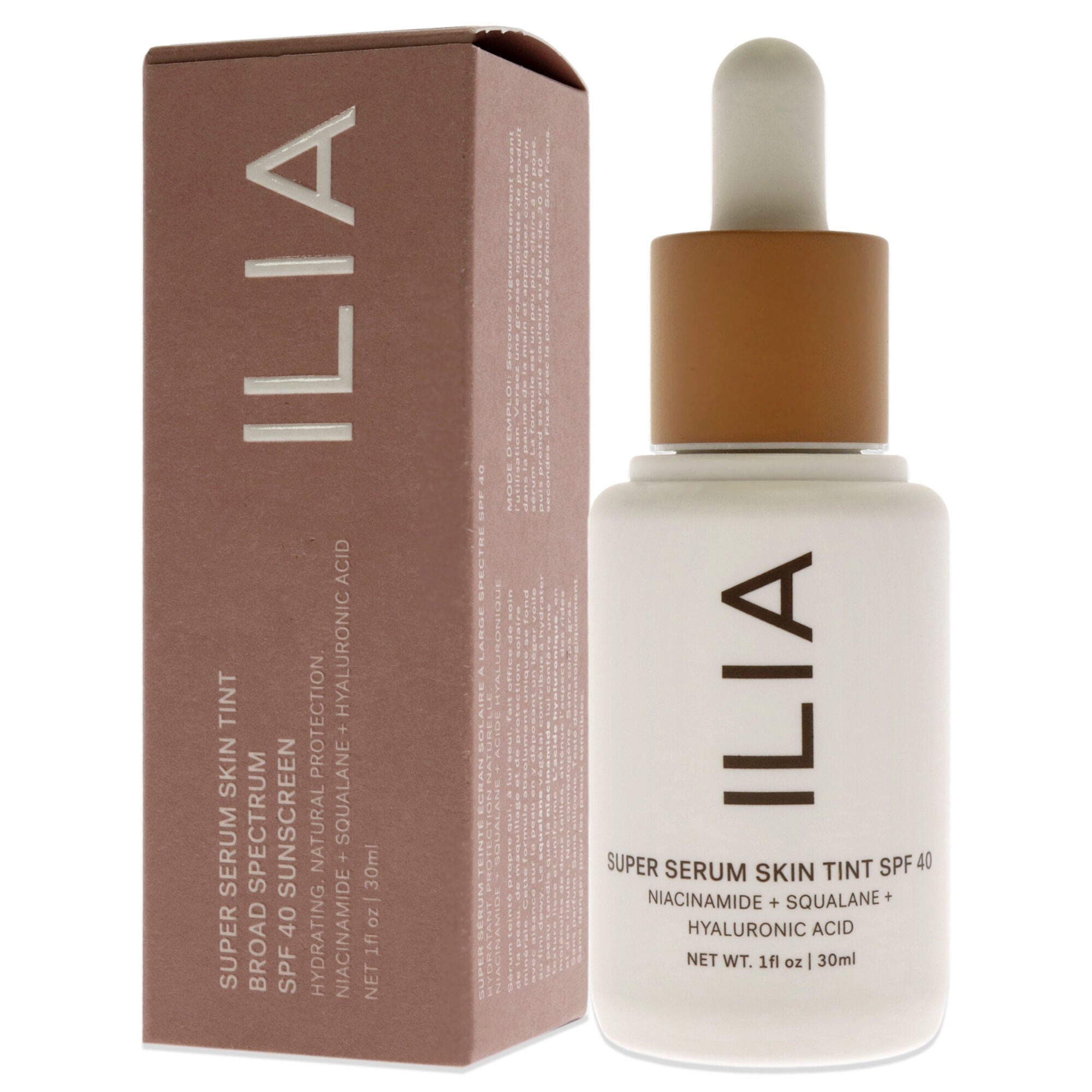 Super Serum Skin Tint Foundation SPF 40 - ST10 Porto Ferro by ILIA Beauty for Women - 1 oz Foundation, , alternate image number 7