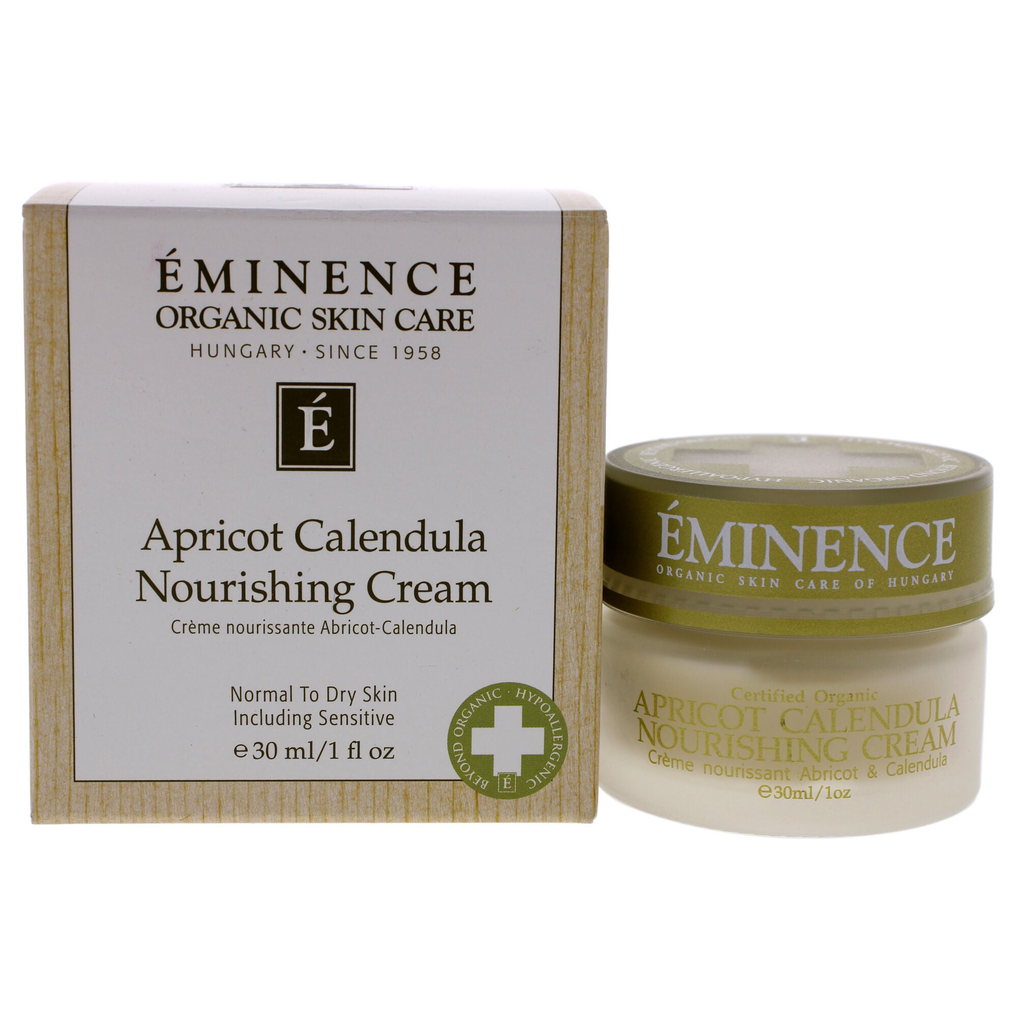 Apricot Calendula Nourishing Cream by Eminence for Unisex - 1 oz Cream, , alternate image number 5