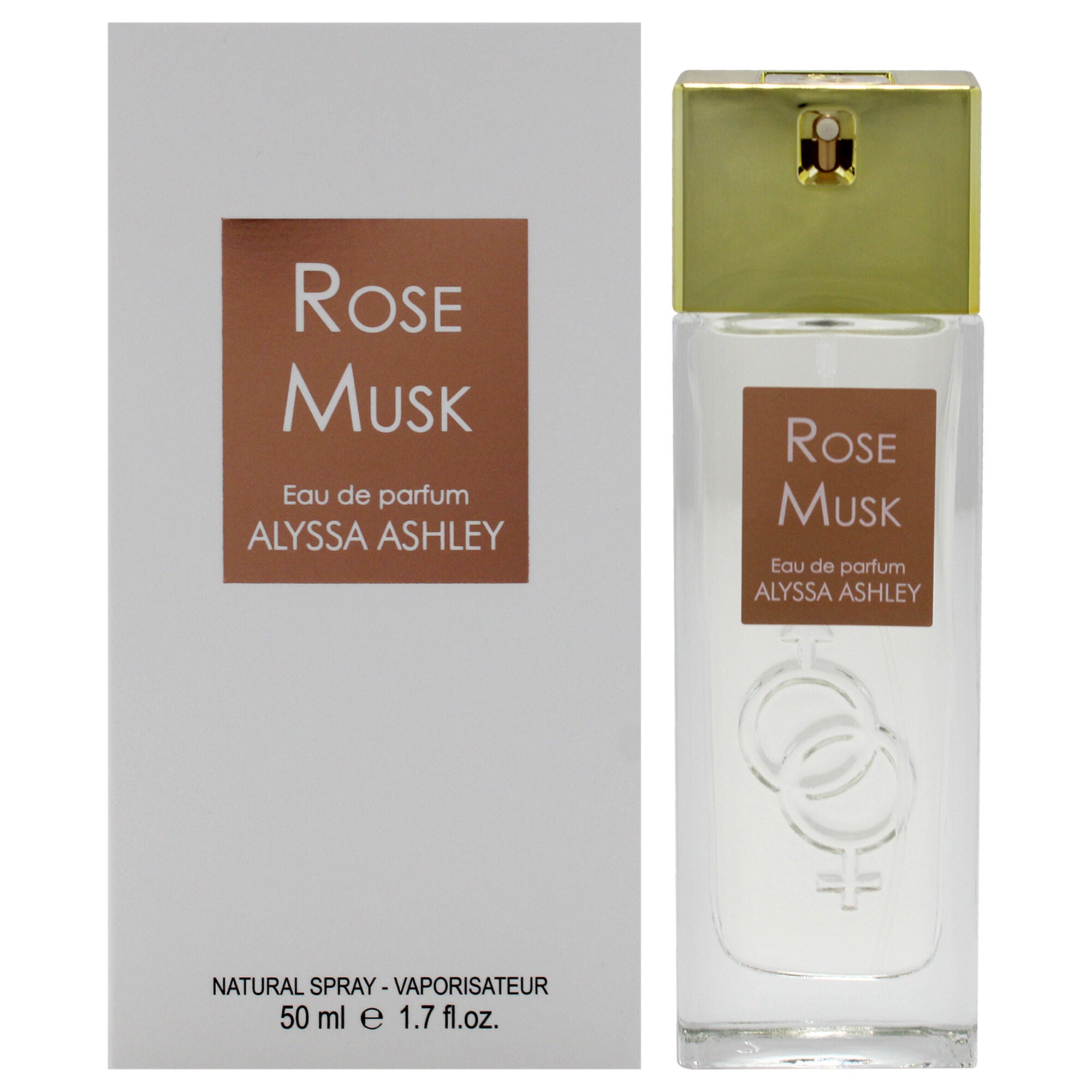 Rose Musk by Alyssa Ashley for Unisex - 1.7 oz EDP Spray, See Description, hi-res image number 0