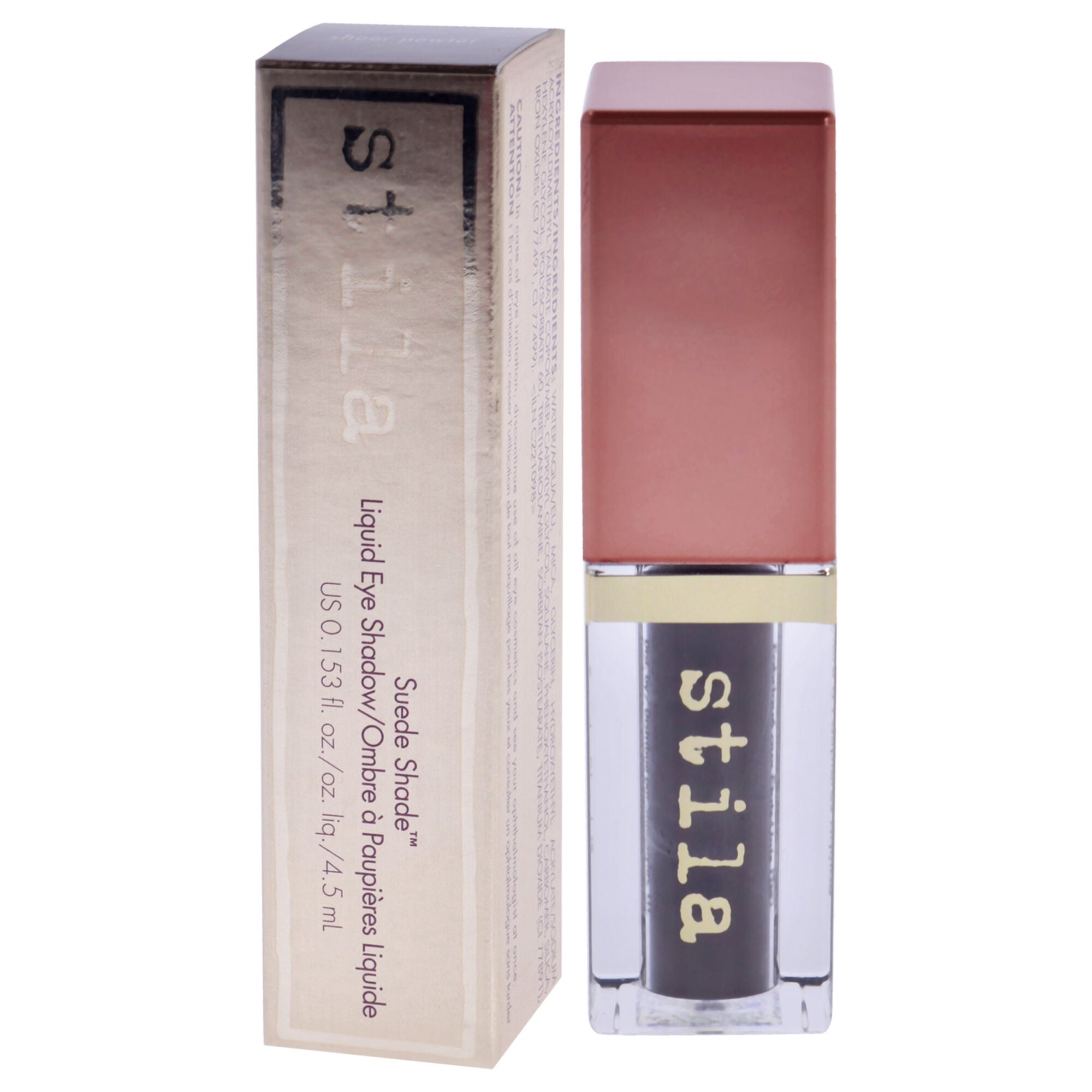 Suede Shade Liquid Eye Shadow - Sheer Pewter by Stila for Women - 0.153 oz Eye Shadow, See Description, alternate image number 3