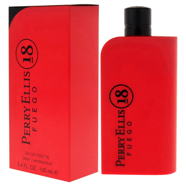 Perry Ellis 18 Fuego by Perry Ellis for Men - 3.4 oz EDT Spray, NA, alternate image number null