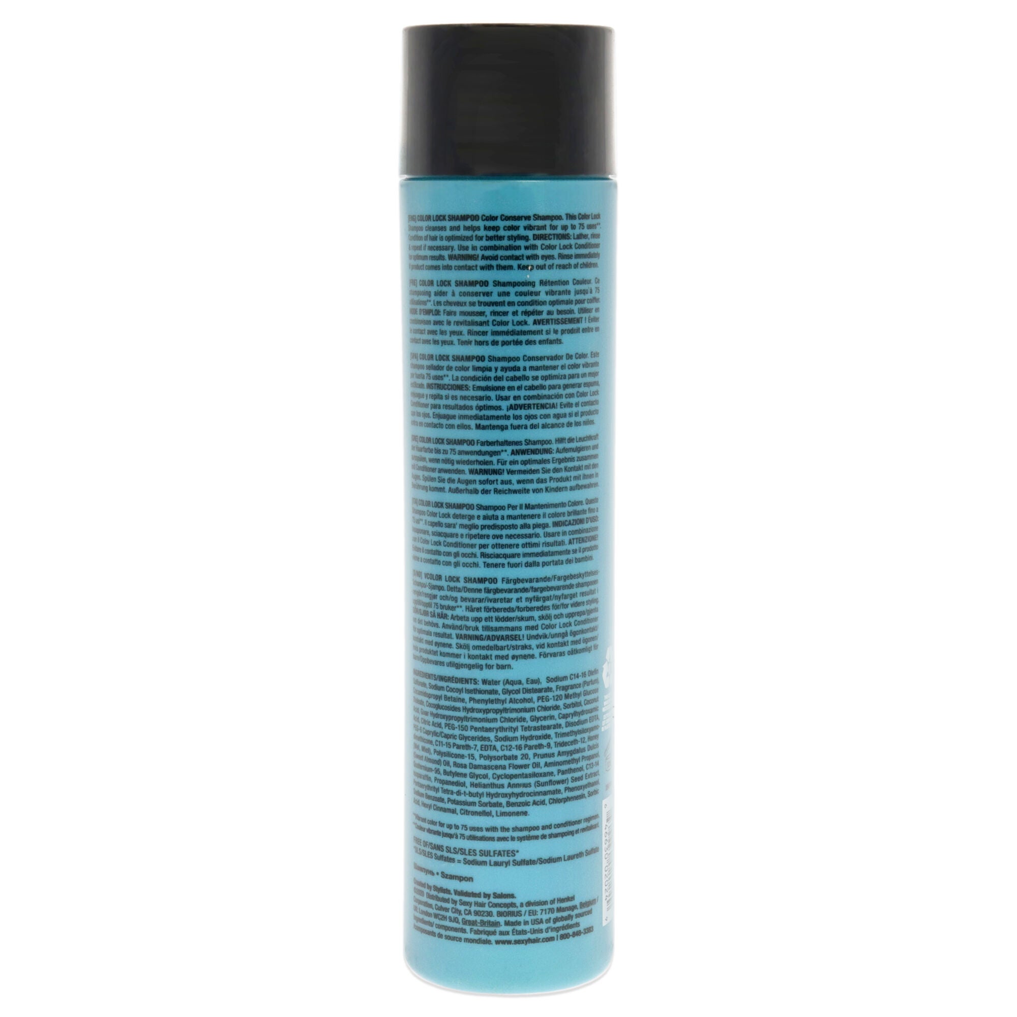 Healthy Sexy Hair Color Lock Conserve Shampoo by Sexy Hair for Unisex - 10.1 oz Shampoo, , alternate image number 4