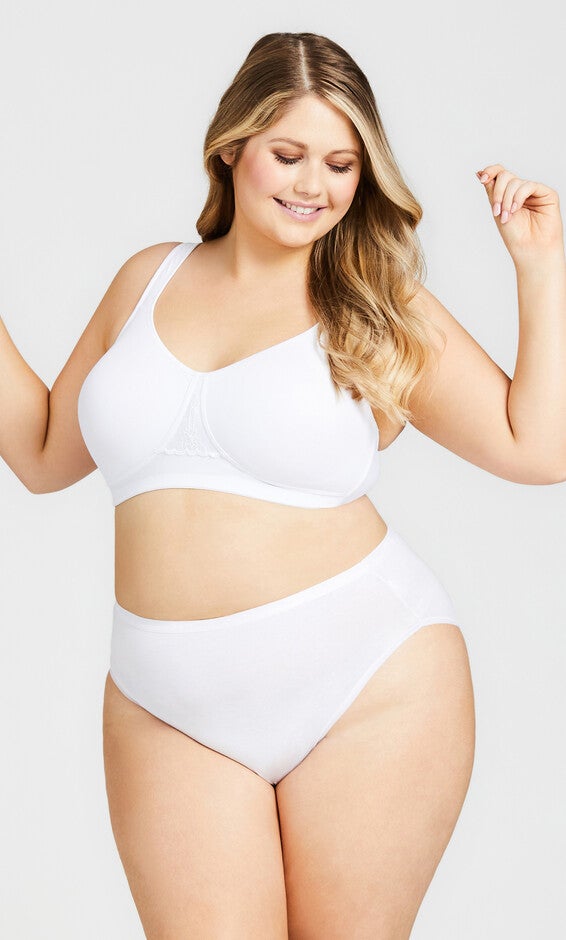 Comfort Hi Cut Brief - white, , alternate image number null