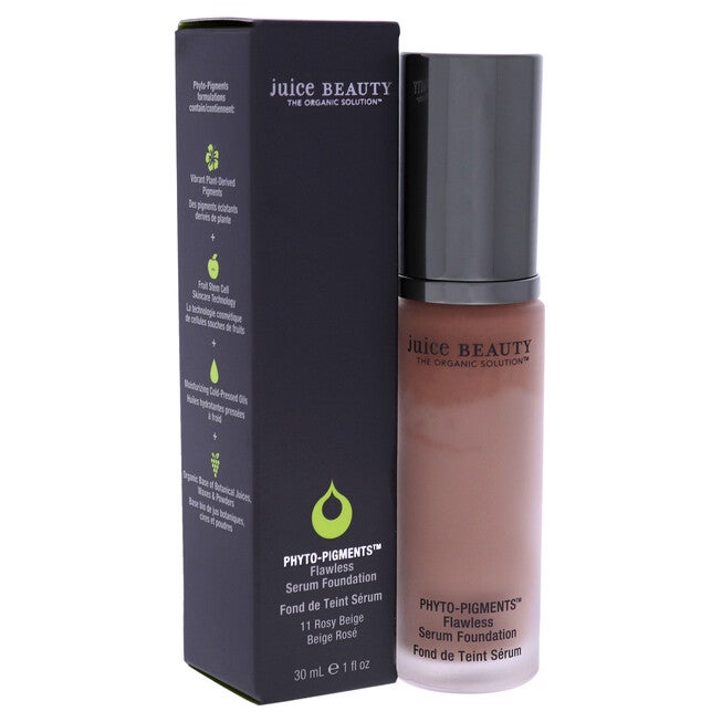 Phyto-Pigments Flawless Serum Foundation - 11 Rosy Beige by Juice Beauty for Women - 1 oz Foundation, NA, alternate image number null