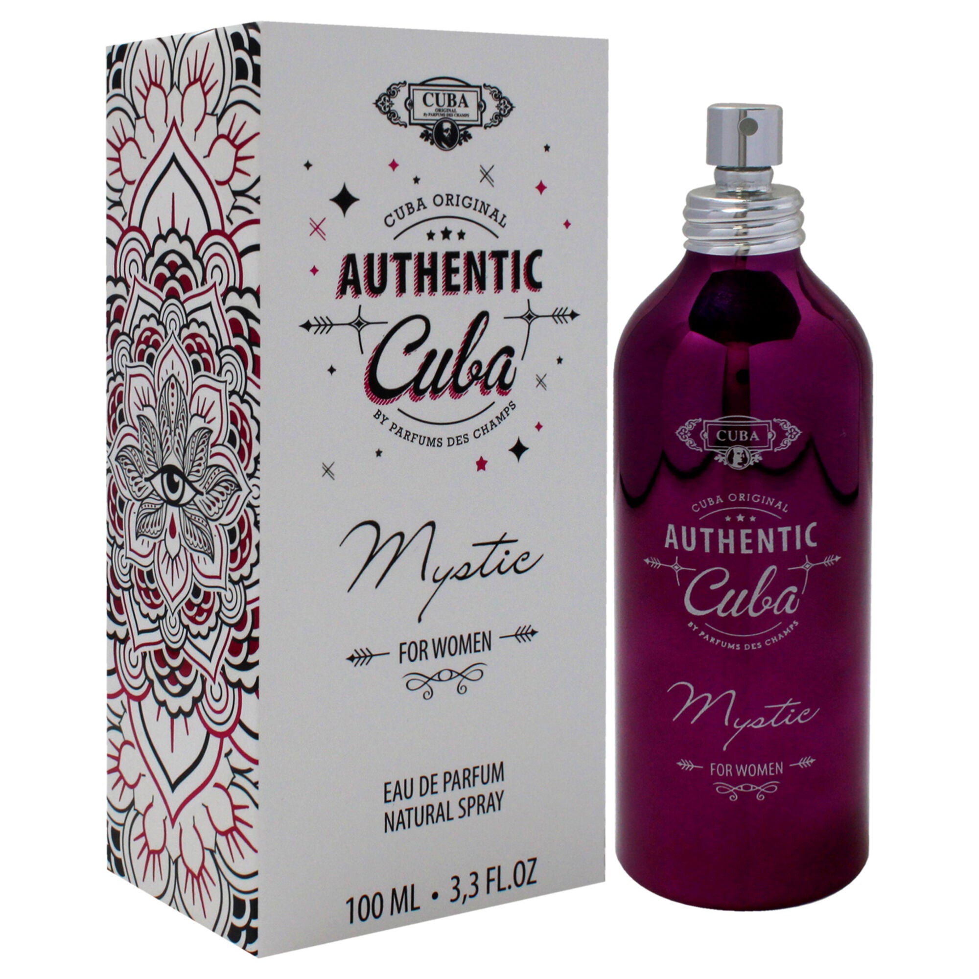 Cuba Authentic Mystic by Cuba for Women - 3.3 oz EDP Spray, See Description, alternate image number 2
