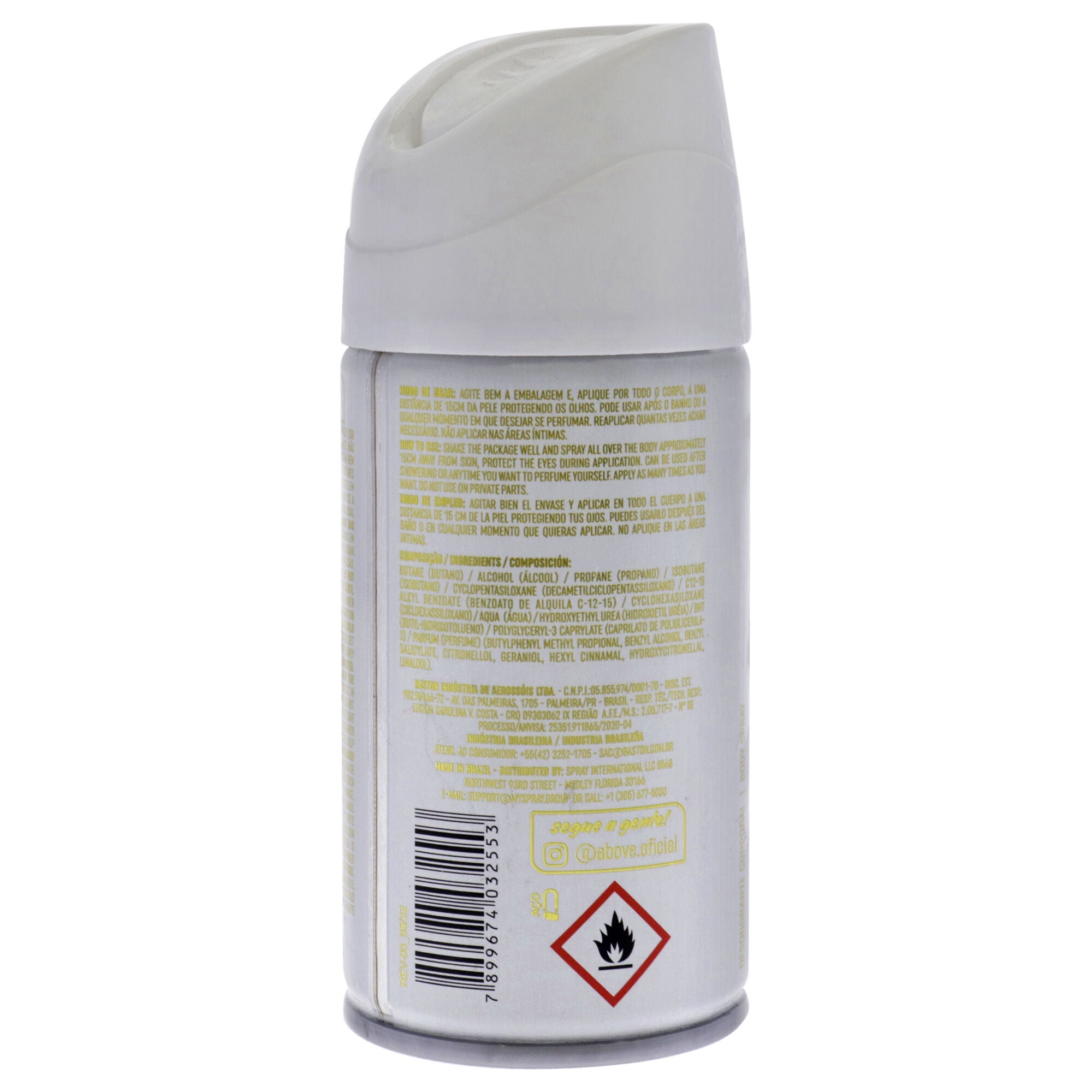 White Series Body Spray - Crystal by Above for Women - 2.12 oz Body Spray, See Description, alternate image number 2