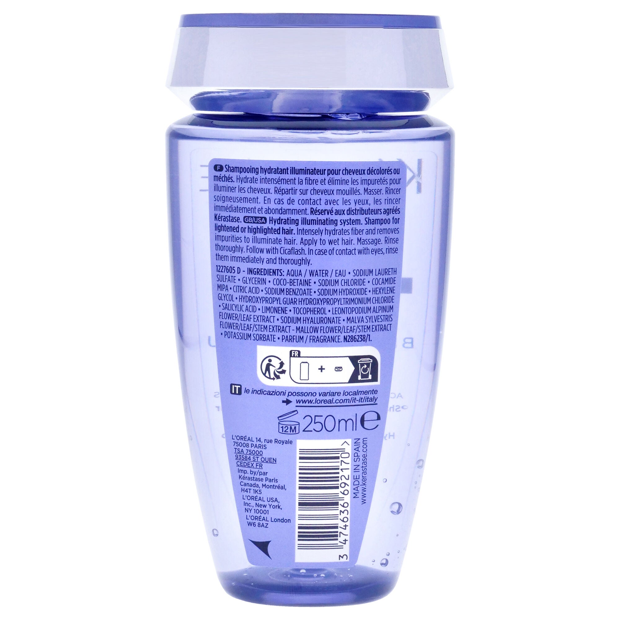 Blond Absolu Hydrating Illuminating Shampoo by Kerastase for Unisex - 8.5 oz Shampoo, , alternate image number 5