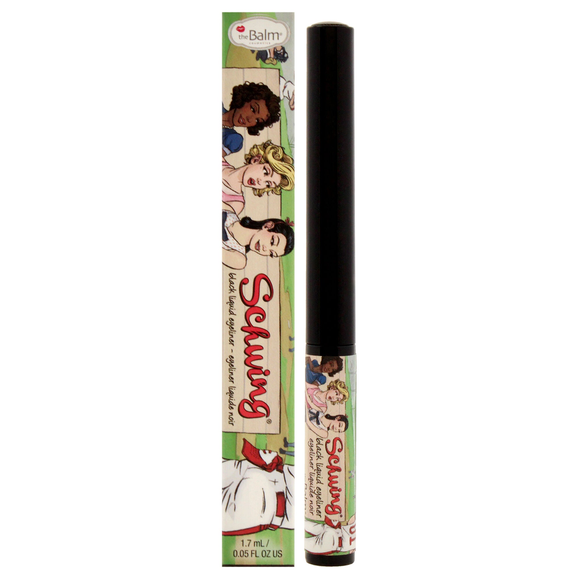 Schwing Liquid Eyeliner - Black by the Balm for Women - 0.05 oz Eyeliner, See Description, hi-res image number 0