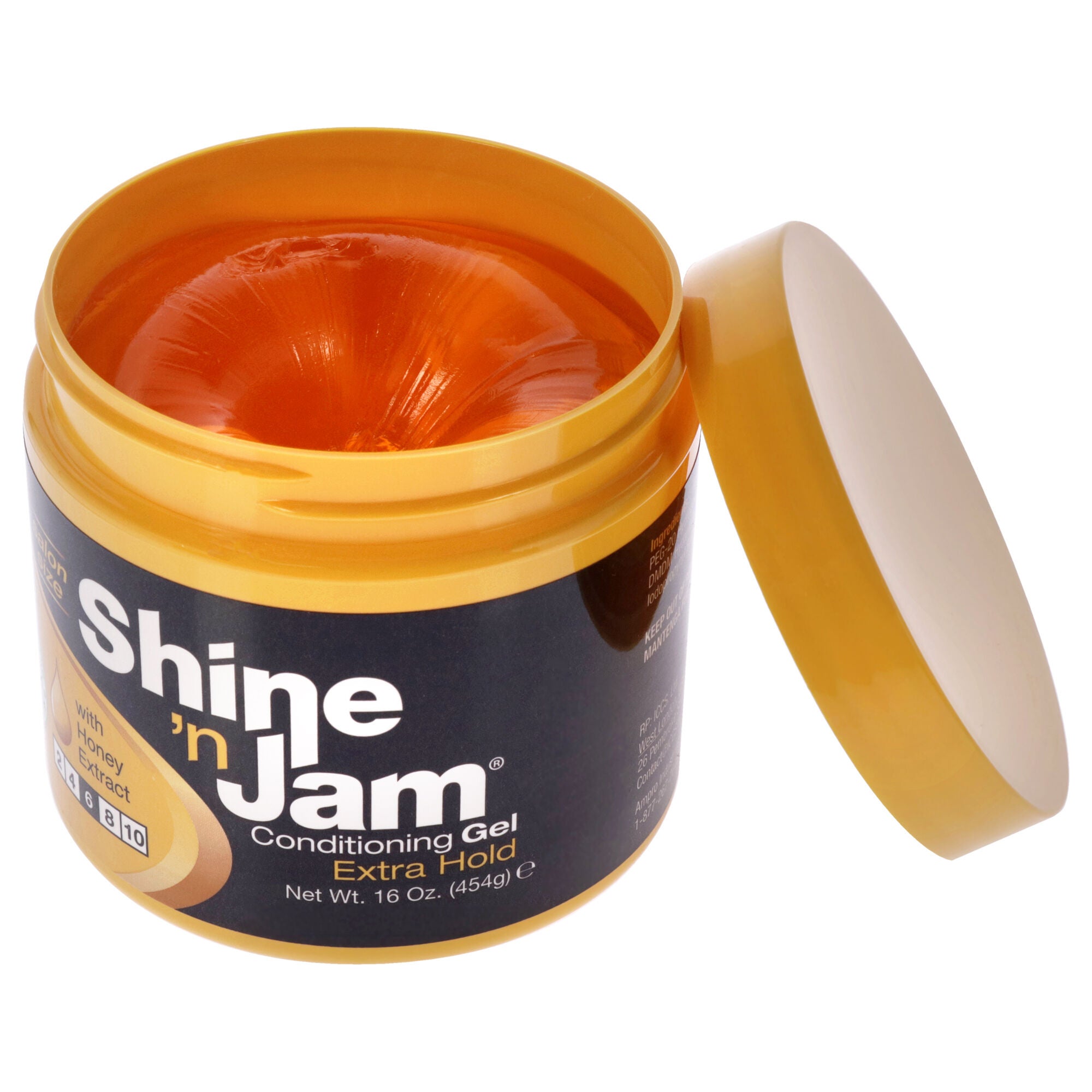 Shine-n-Jam Conditioning Gel Extra Hold by Ampro for Women - 16 oz Gel, , alternate image number 3
