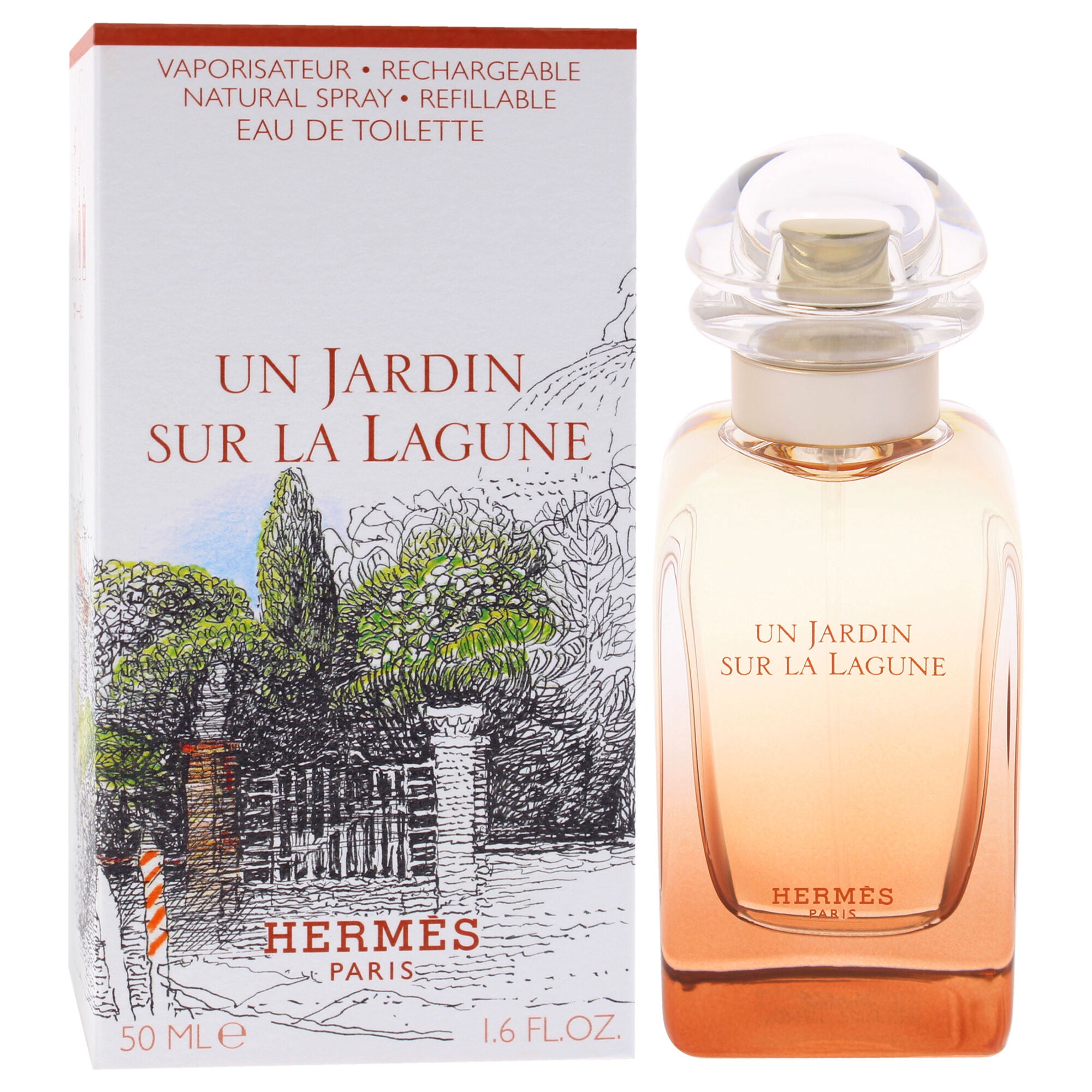 Un Jardin Sur La Lagune by Hermes for Unisex - 1.6 oz EDT Spray, See Description, alternate image number 1