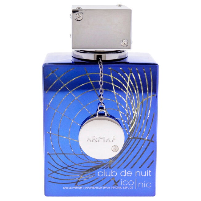 Club De Nuit Iconic Blue by Armaf for Men - 3.6 oz EDP Spray, See Description, alternate image number 4