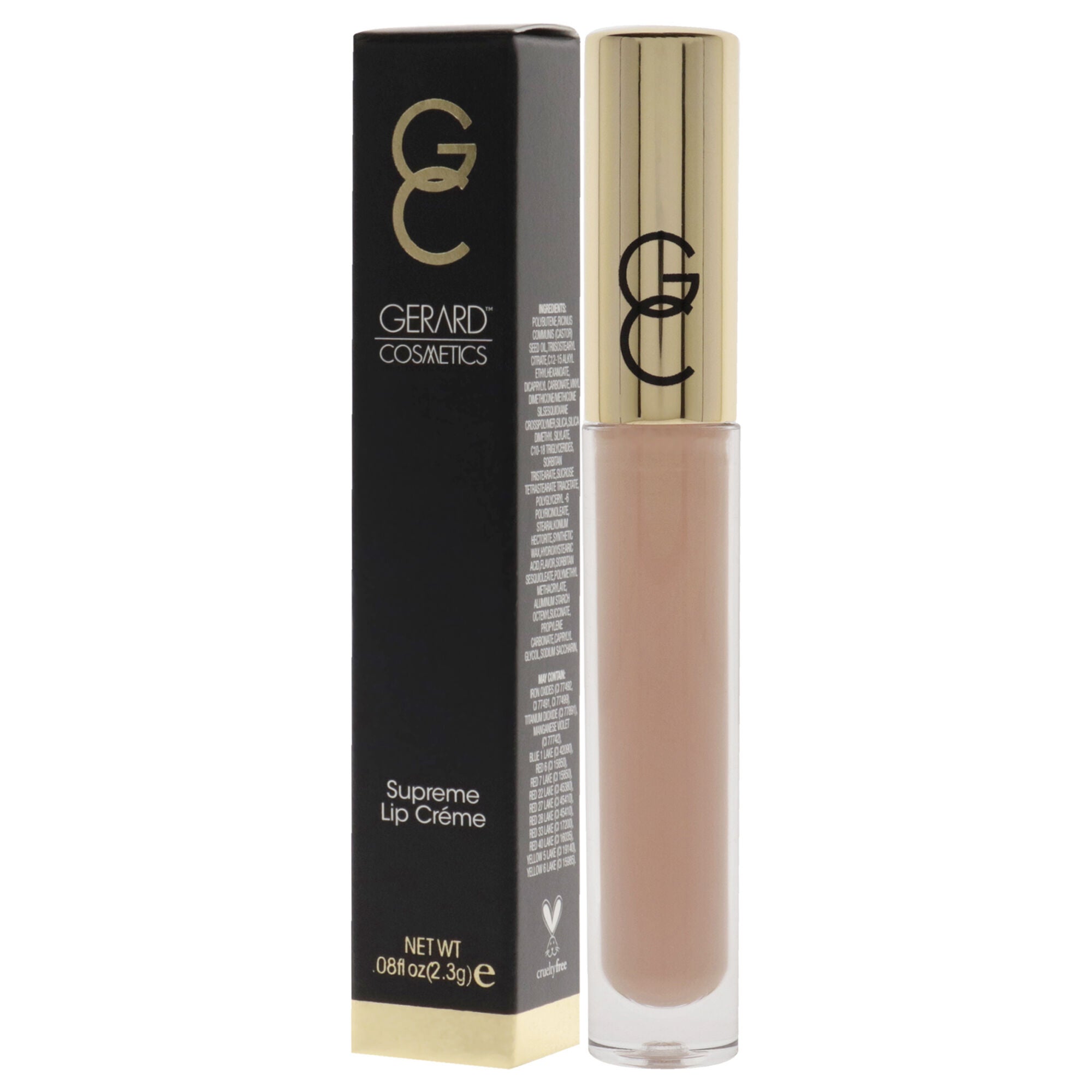 Supreme Lip Creme - Angel Cake by Gerard Cosmetic for Women - 0.08 oz Lip Gloss, See Description, alternate image number 3