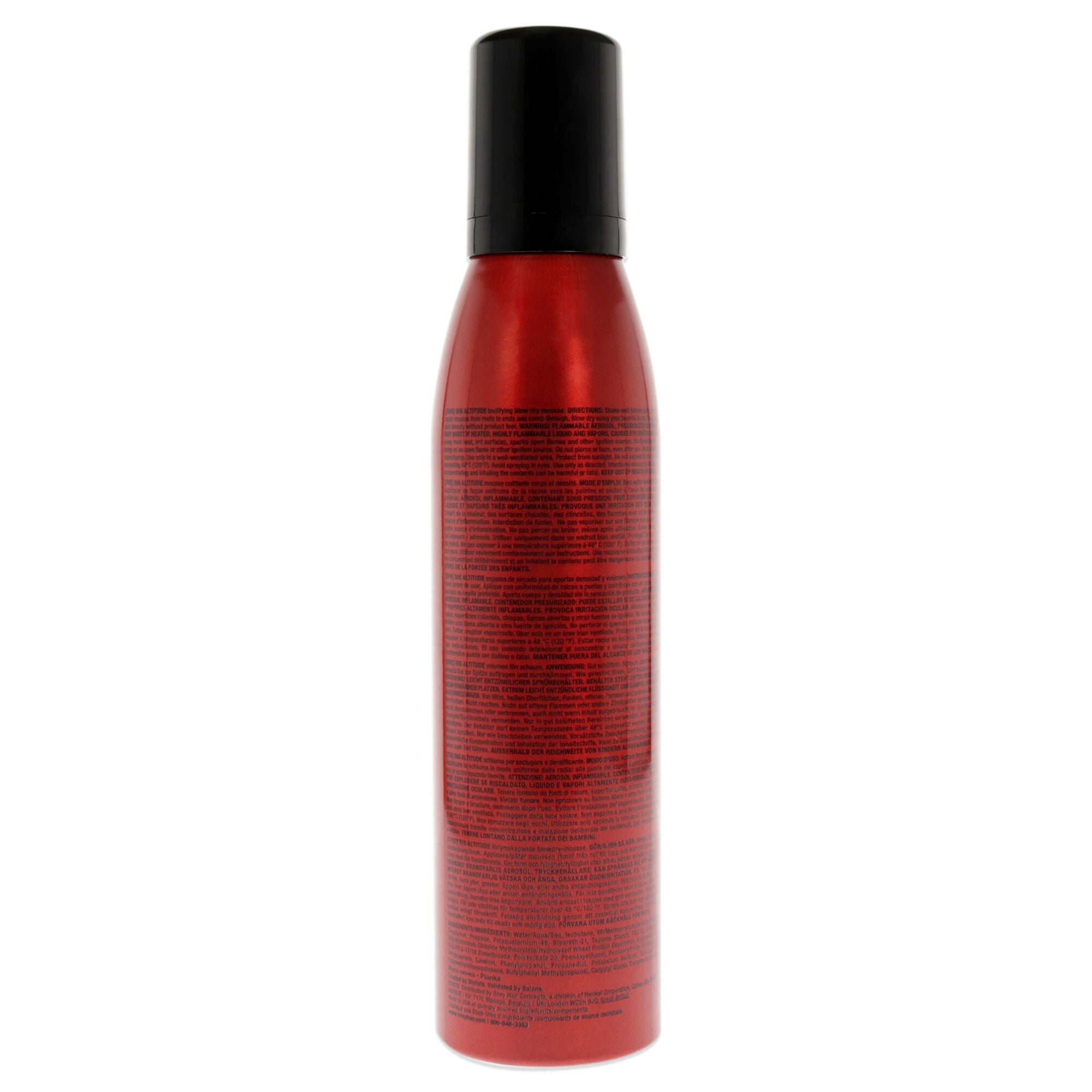 Big Sexy Hair Big Altitude Bodifying Blow Dry Mousse by Sexy Hair for Unisex - 6.8 oz Mousse, , alternate image number 4