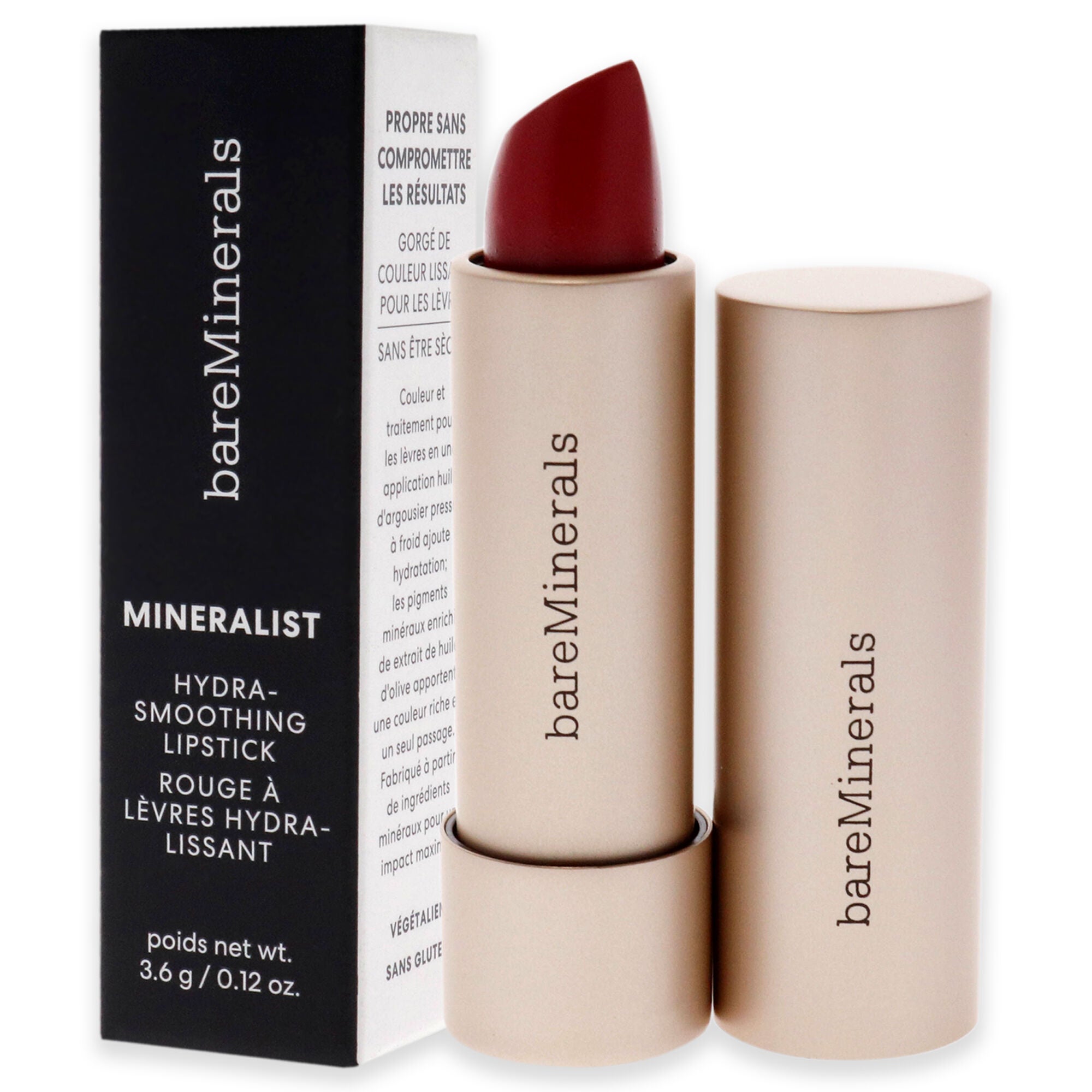 Mineralist Hydra-Smoothing Lipstick - Optimisim by bareMinerals for Women - 0.12 oz Lipstick, See Description, alternate image number 3