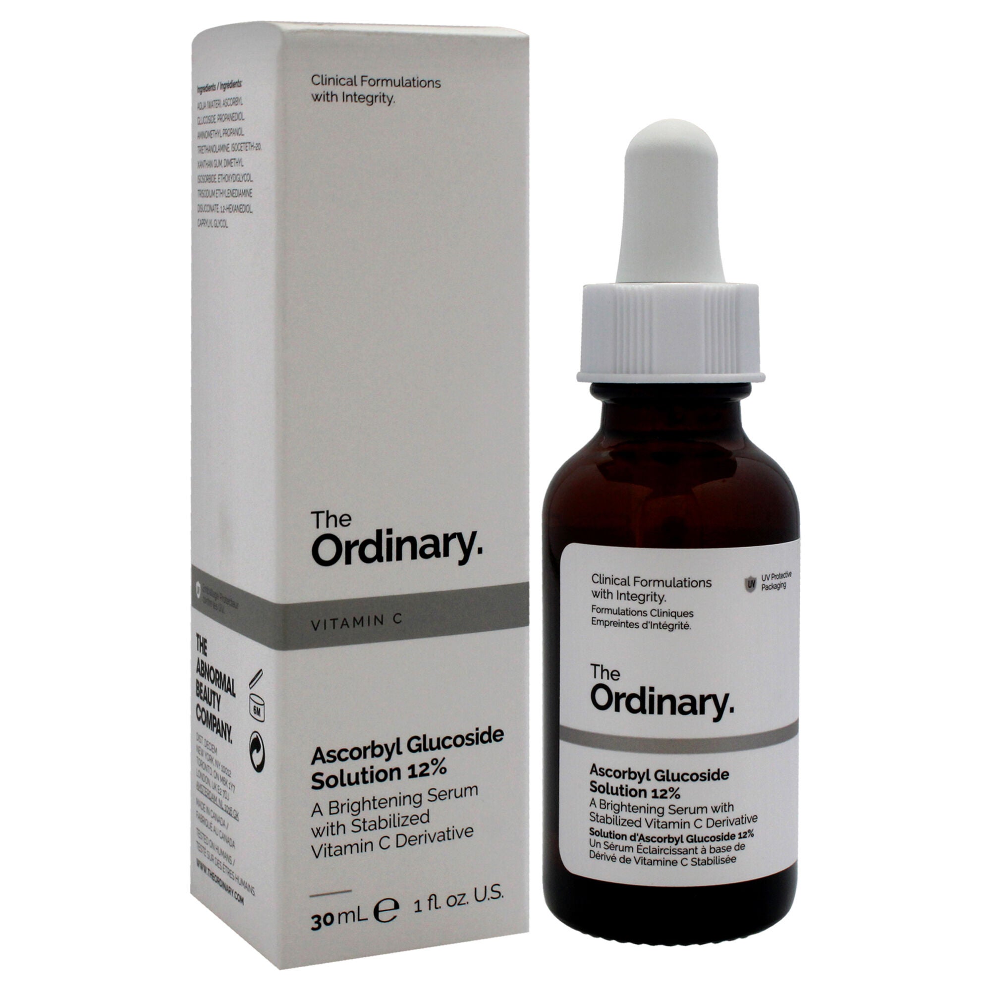 Ascorbyl Glucoside Solution 12 Percent by The Ordinary for Unisex - 1 oz Serum, See Description, alternate image number 2