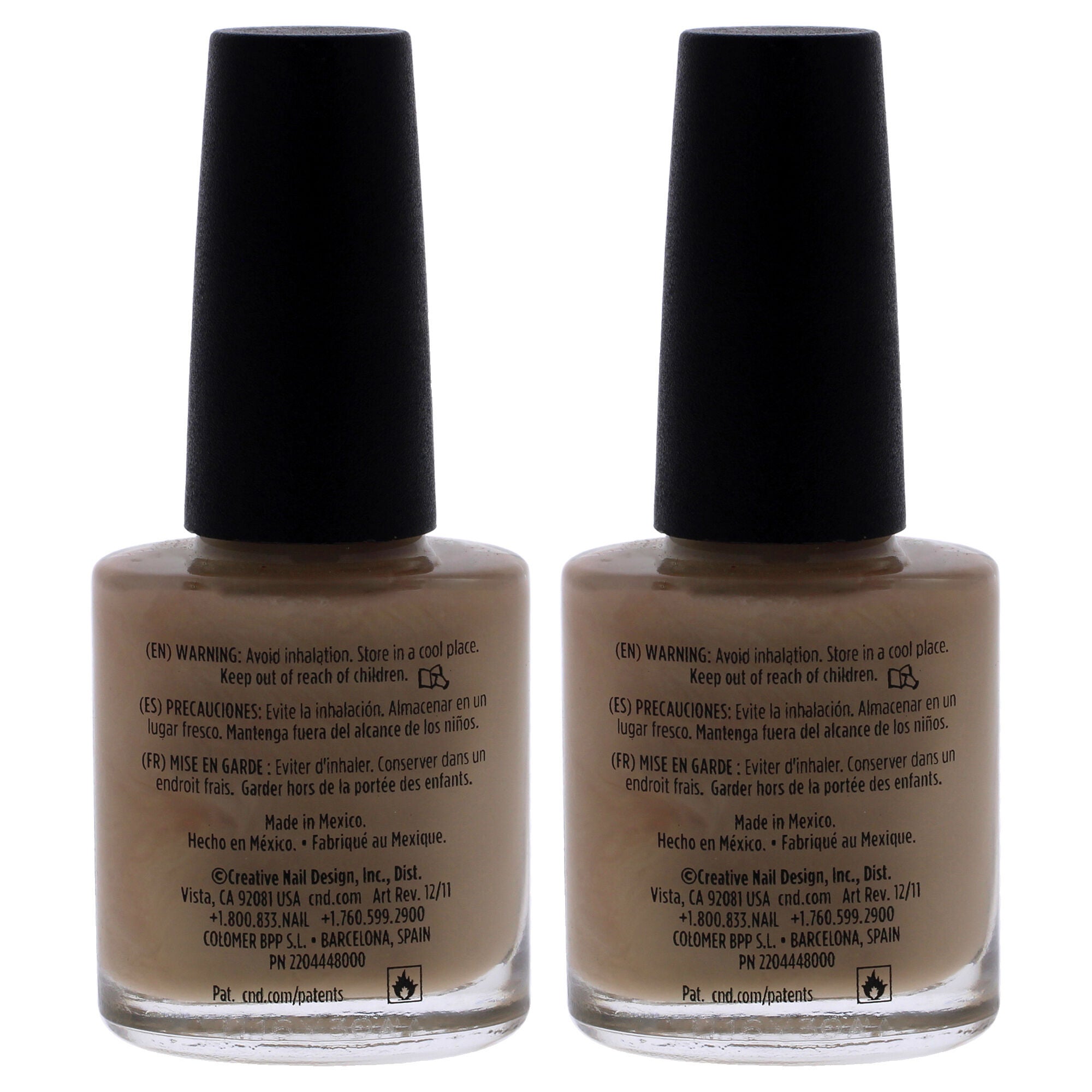 Vinylux Weekly Polish - 136 Powder My Noise by CND for Women - 0.5 oz Nail Polish - Pack of 2, See Description, alternate image number 1