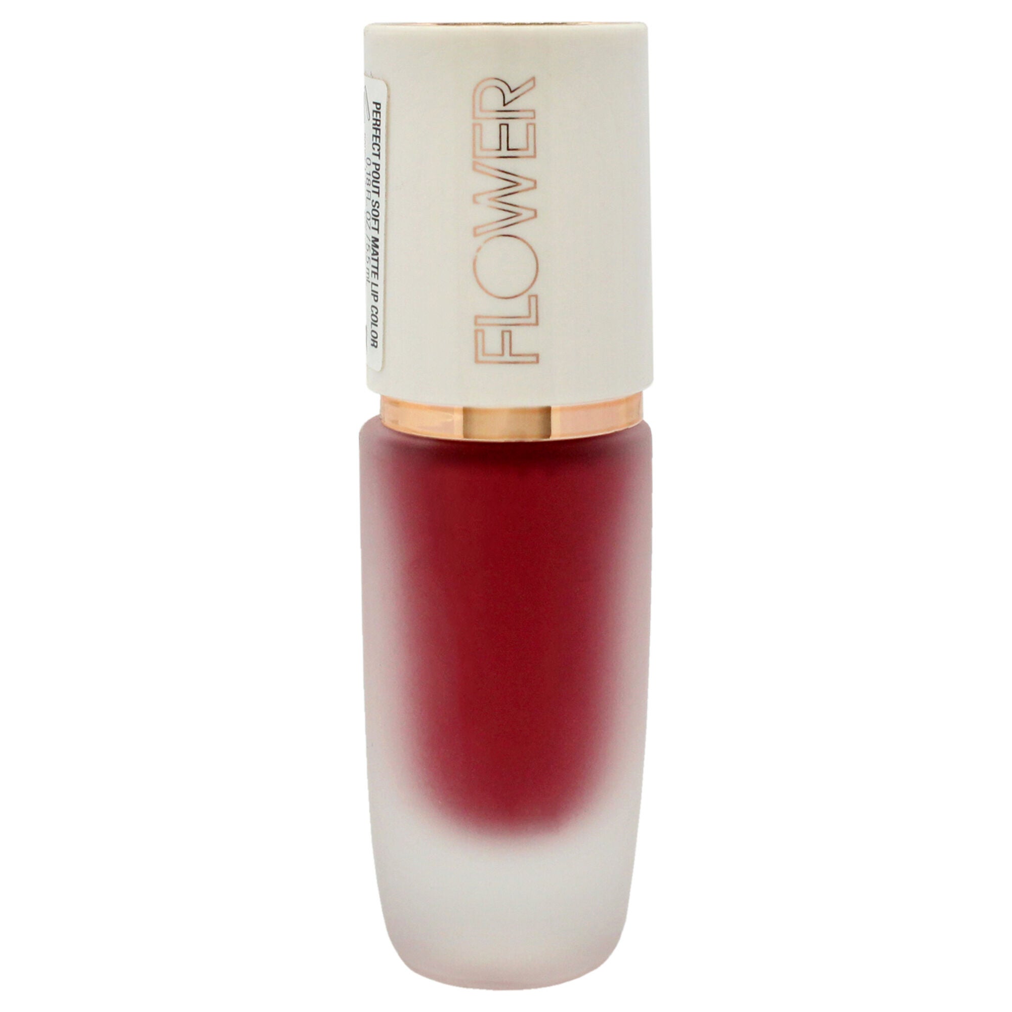 Perfect Pout Soft Matte Lip Color - Fig by Flower Beauty for Women - 0.18 oz Lipstick, See Description, hi-res image number 0
