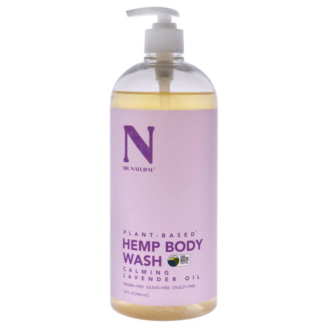 Body Wash - Hemp with Lavender by Dr. Natural for Unisex - 32 oz Body Wash, NA, hi-res image number null