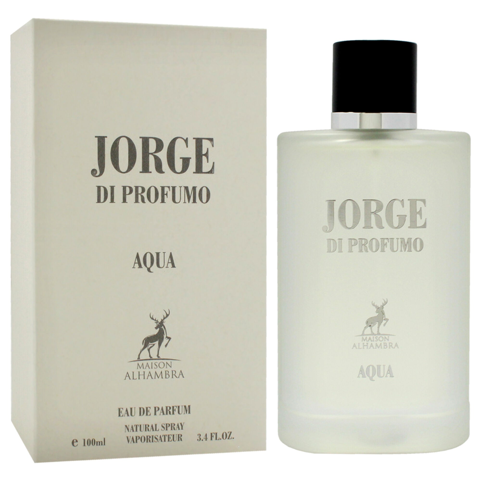 Jorge Di Profumo Aqua by Maison Alhambra for Men - 3.4 oz EDP Spray, See Description, alternate image number 2