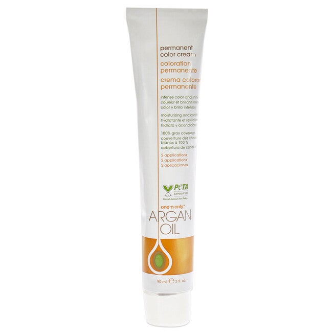 Argan Oil Permanent Color Cream - 7N Medium Natural Blonde by One n Only for Unisex - 3 oz Hair Color, , alternate image number 5