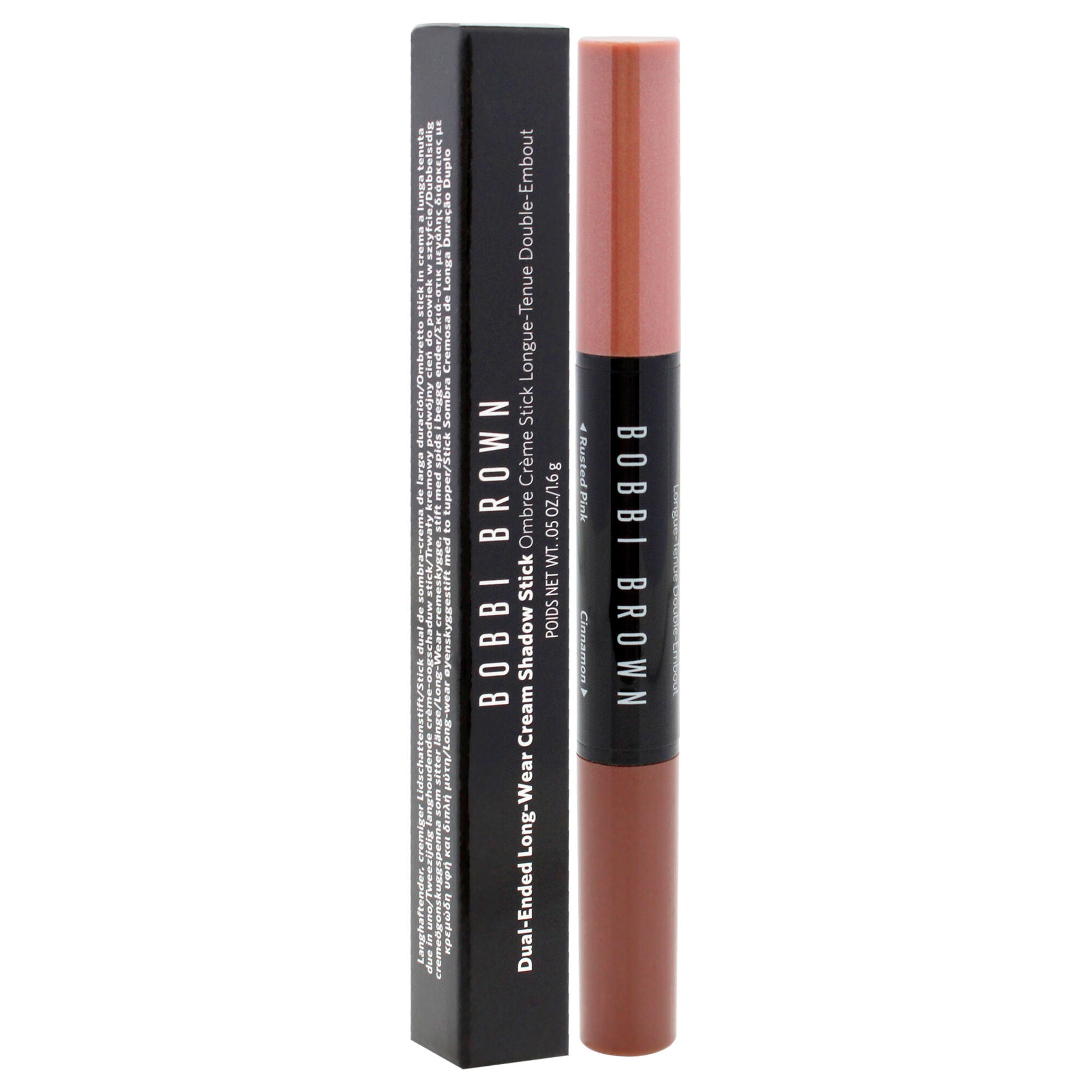 Dual-Ended Long-Wear Cream Shadow Stick - Rusted Pink-Cinnamon by Bobbi Brown for Women - 0.05 oz Eye Shadow, Pink, alternate image number 2