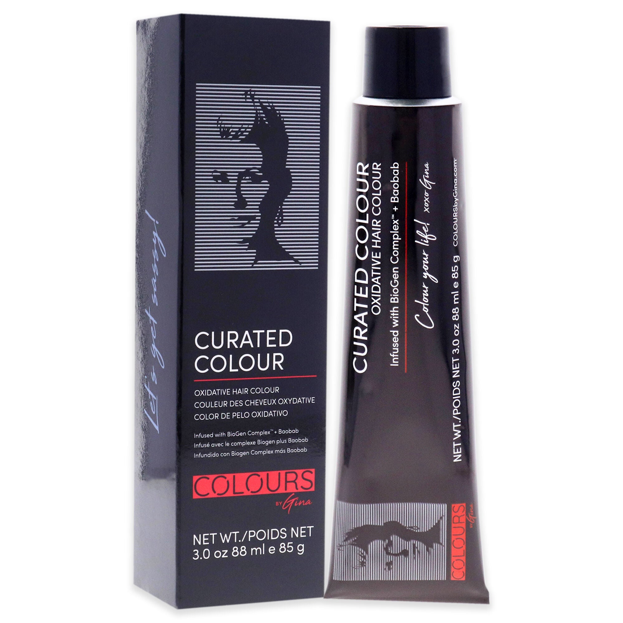 Curated Colour - 7.10-7B Cool Blonde by Colours By Gina for Unisex - 3 oz Hair Color, See Description, alternate image number 2