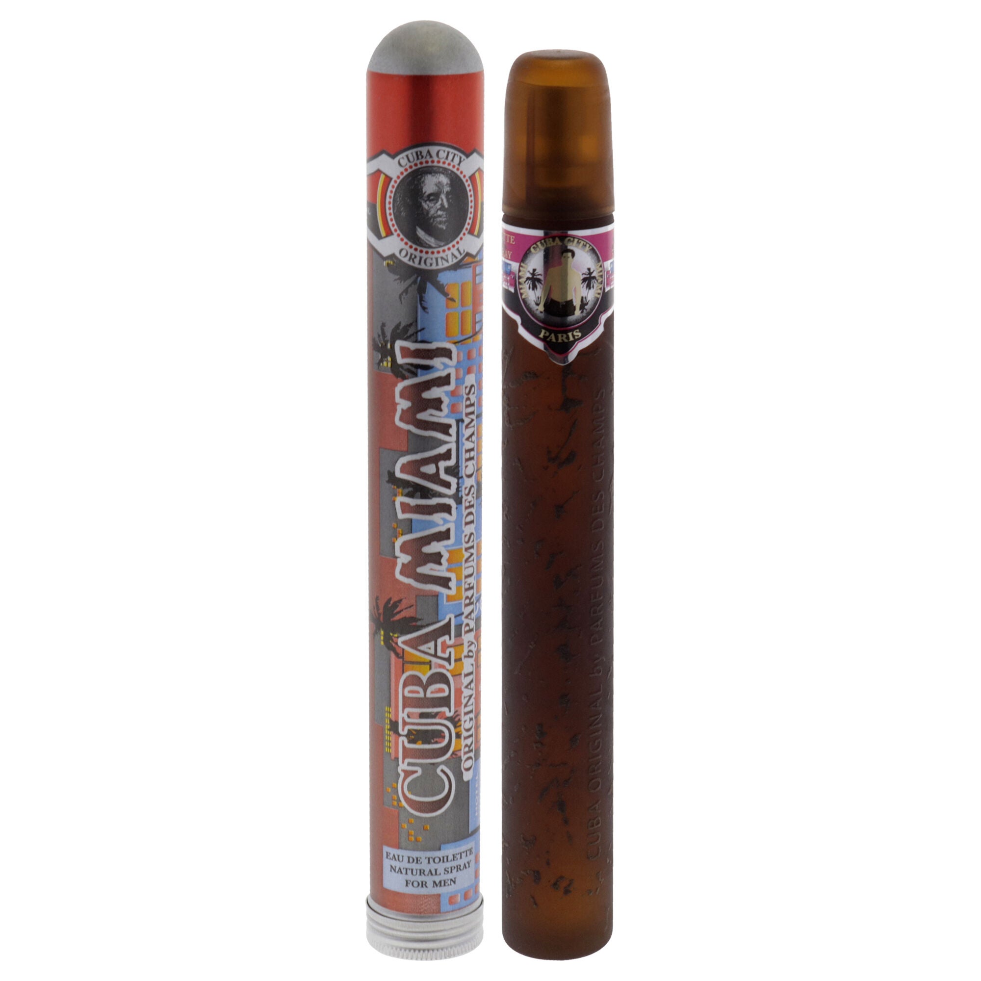 Cuba City Miami by Cuba for Men - 1.17 oz EDT Spray, See Description, hi-res image number 0