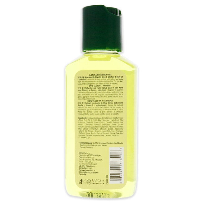 Olive Organics Hair and Body Oil by CHI for Unisex - 2 oz Oil, , alternate image number null