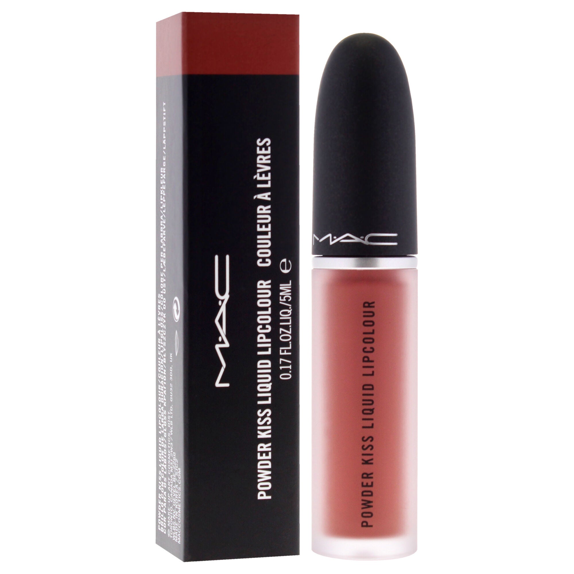 Powder Kiss Liquid Lipcolor - 989 Mull It Over by MAC for Women - 0.17 oz Lipstick, See Description, alternate image number 2
