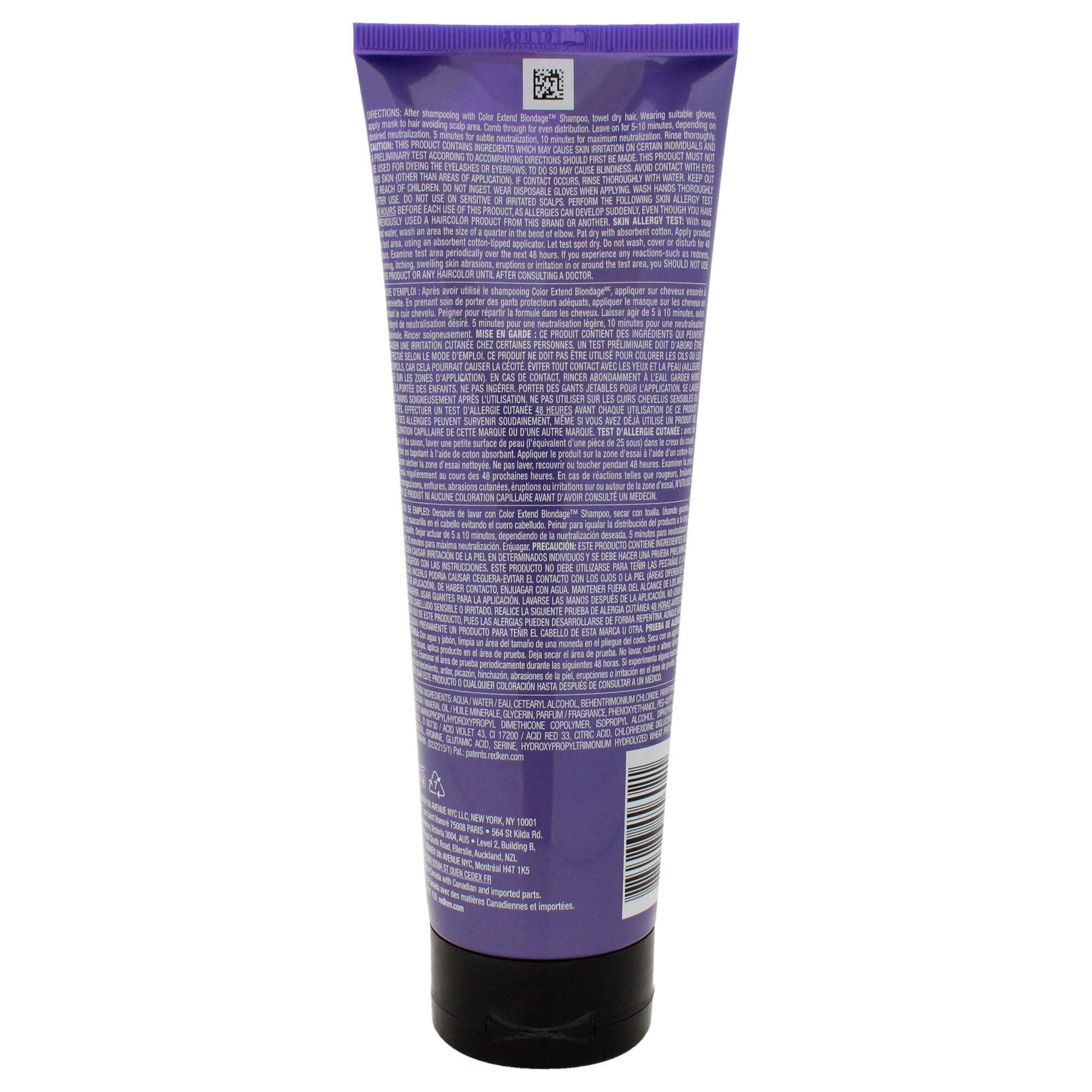 Color Extend Blondage Mask-NP by Redken for Unisex - 8.5 oz Masque, See Description, alternate image number 3