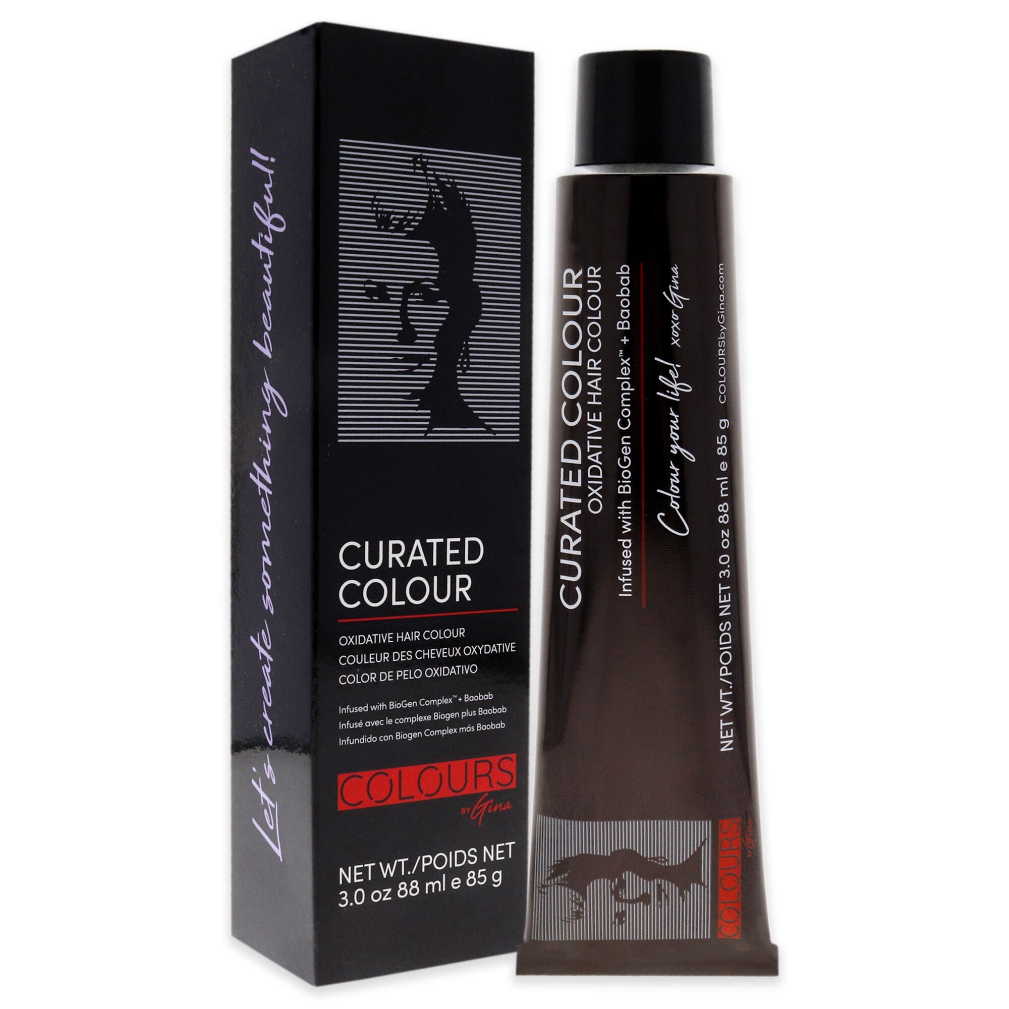 Curated Colour - 9.2-9V Very Light Violet Blonde by Colours By Gina for Unisex - 3 oz Hair Color, , alternate image number 7