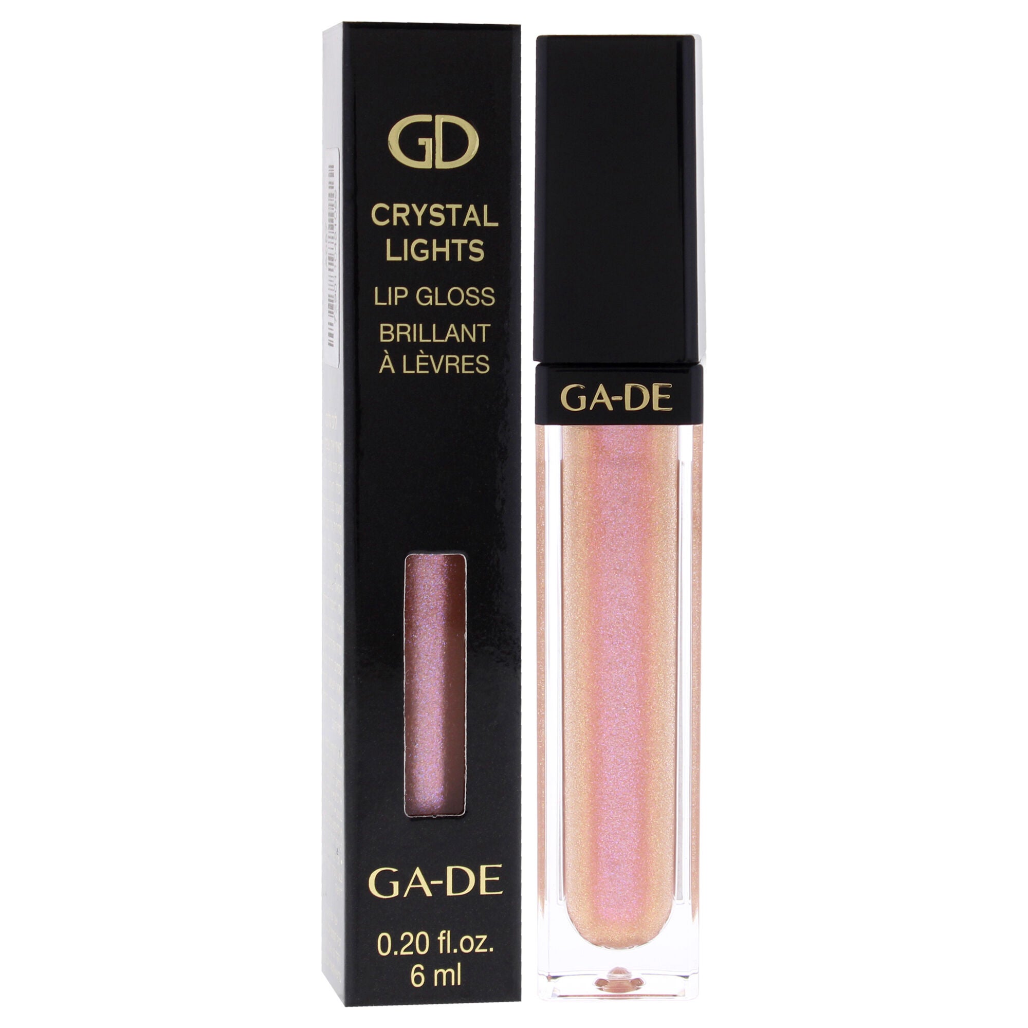 Crystal Lights Lip Gloss - 800 Pink Unicorn by GA-DE for Women - 0.2 oz Lip Gloss, See Description, alternate image number 1