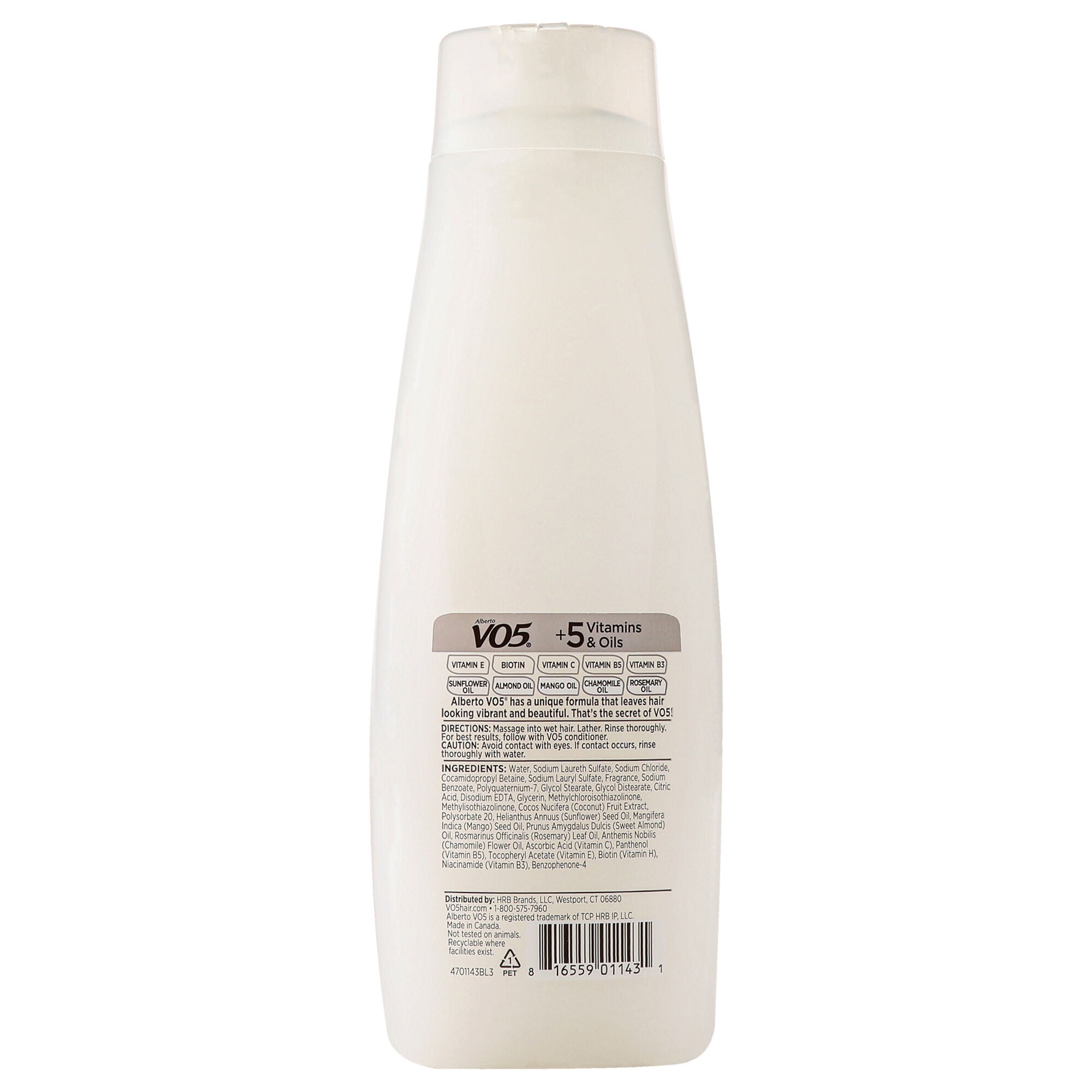 Moisturizing Island Coconut Shampoo by Alberto VO5 for Unisex - 15 oz Shampoo, See Description, alternate image number 2