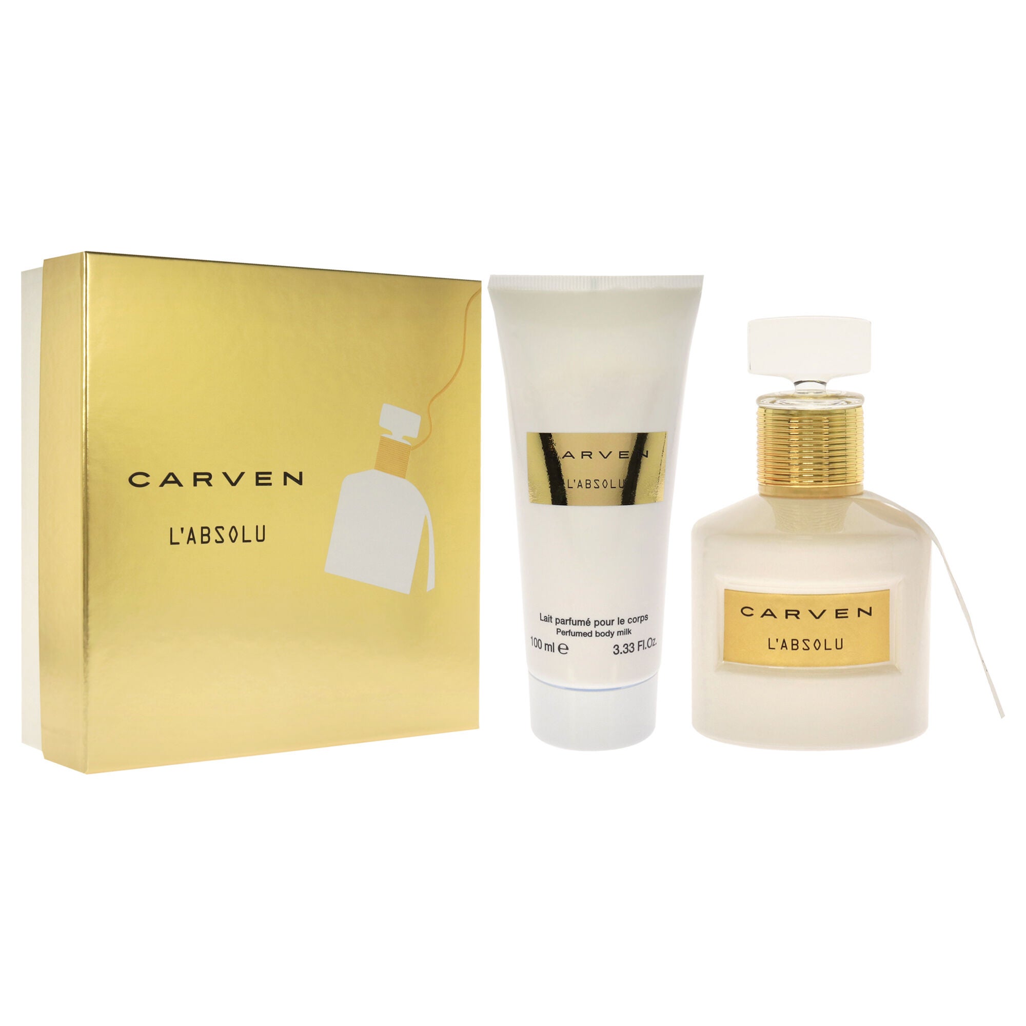 LAbsolu by Carven for Women - 2 Pc Gift Set 1.66oz EDP Spray, 3.33oz Perfume Body Milk, See Description, alternate image number 2