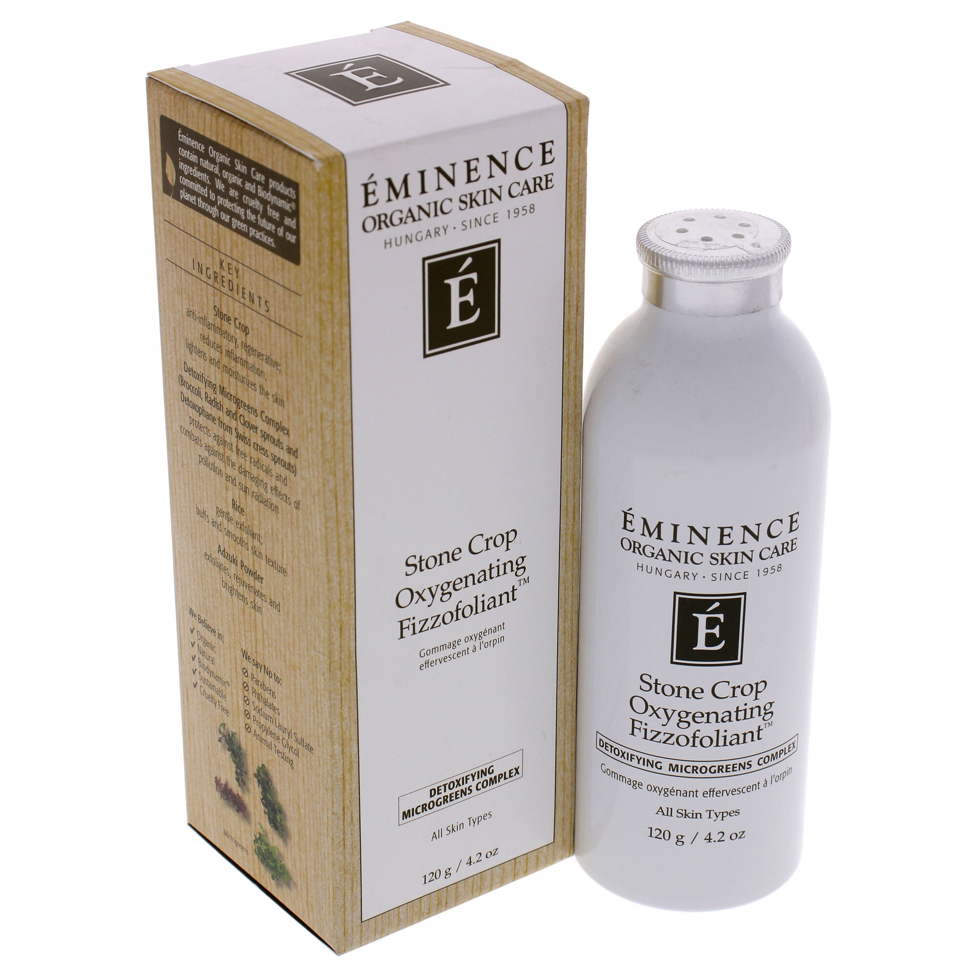 Stone Crop Oxygenating Fizzofoliant by Eminence for Unisex - 4.2 oz Exfoliator, , alternate image number 7