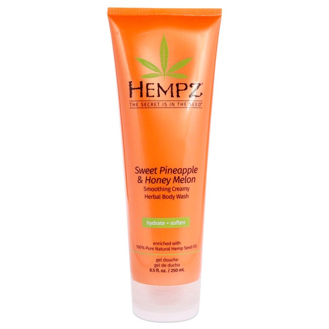 Sweet Pineapple and Honey Melon Herbal Body Wash by Hempz for Unisex - 8.5 oz Body Wash, NA, hi-res image number null