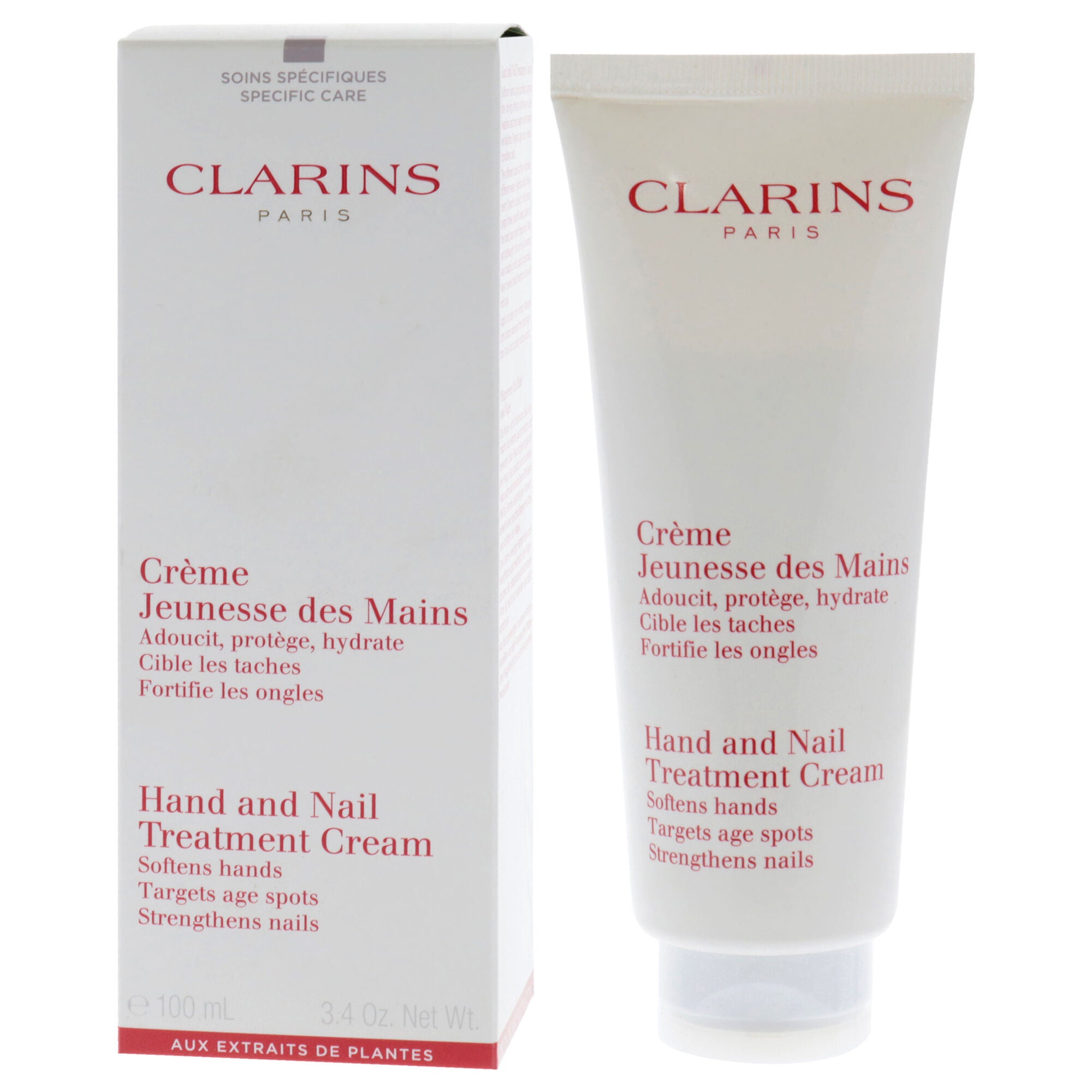Hand and Nail Treatment Cream by Clarins for Unisex - 3.4 oz Cream, See Description, alternate image number 3