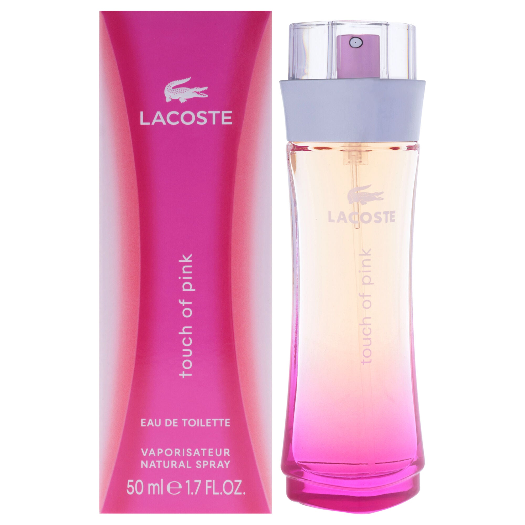Touch of Pink by Lacoste for Women - 1.6 oz EDT Spray, See Description, hi-res image number 0