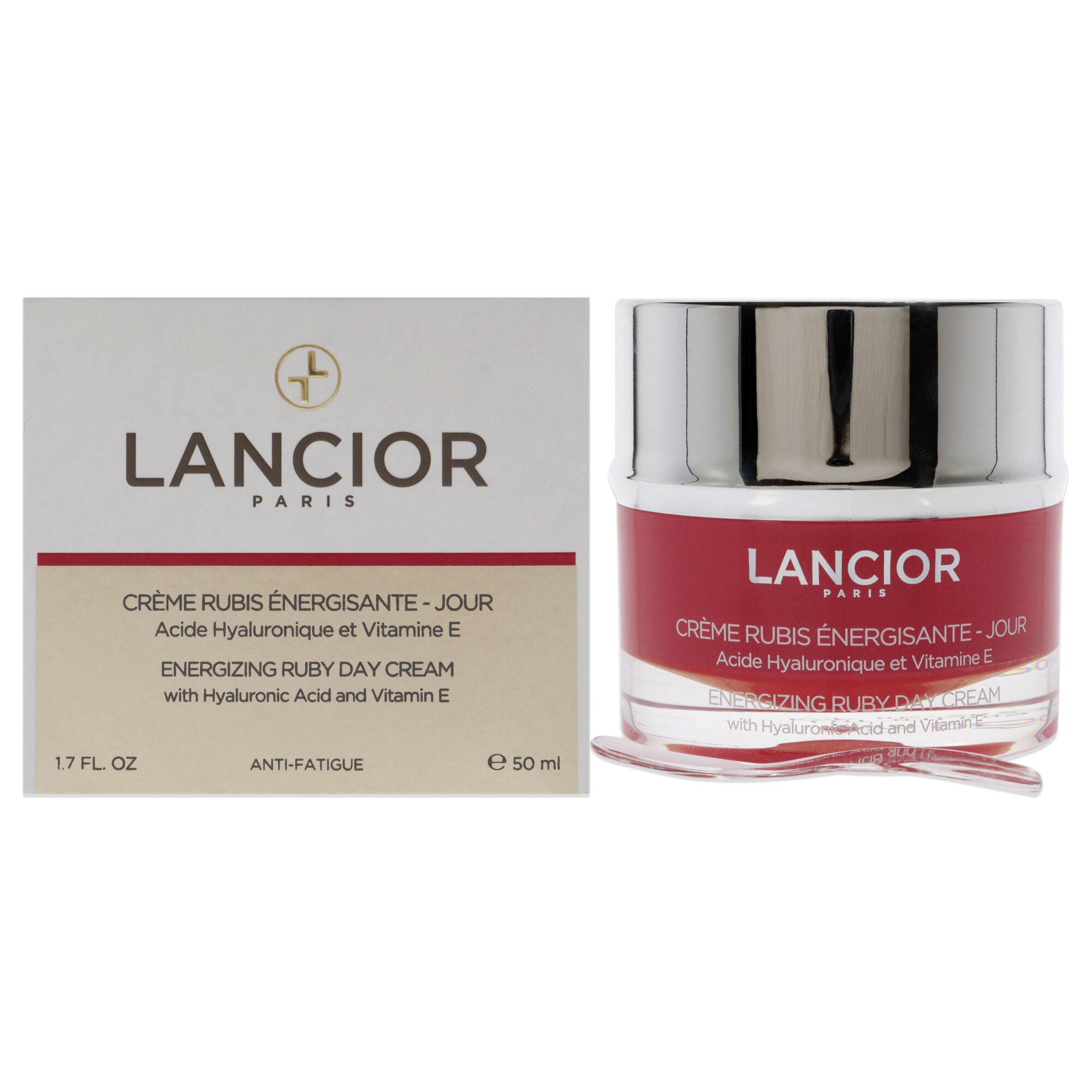Energizing Ruby Day Cream by Lancior for Unisex - 1.7 oz Cream, White, hi-res image number 0