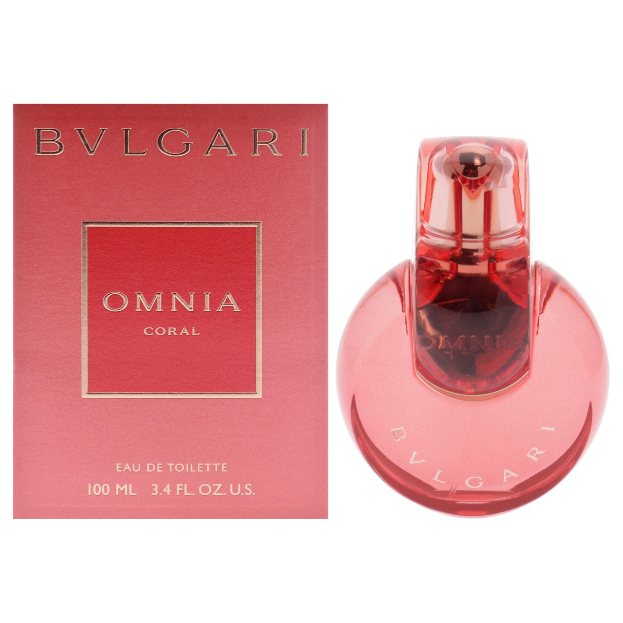 Bvlgari Omnia Coral by Bvlgari for Women - 3.4 oz EDT Spray, See Description, hi-res image number 0