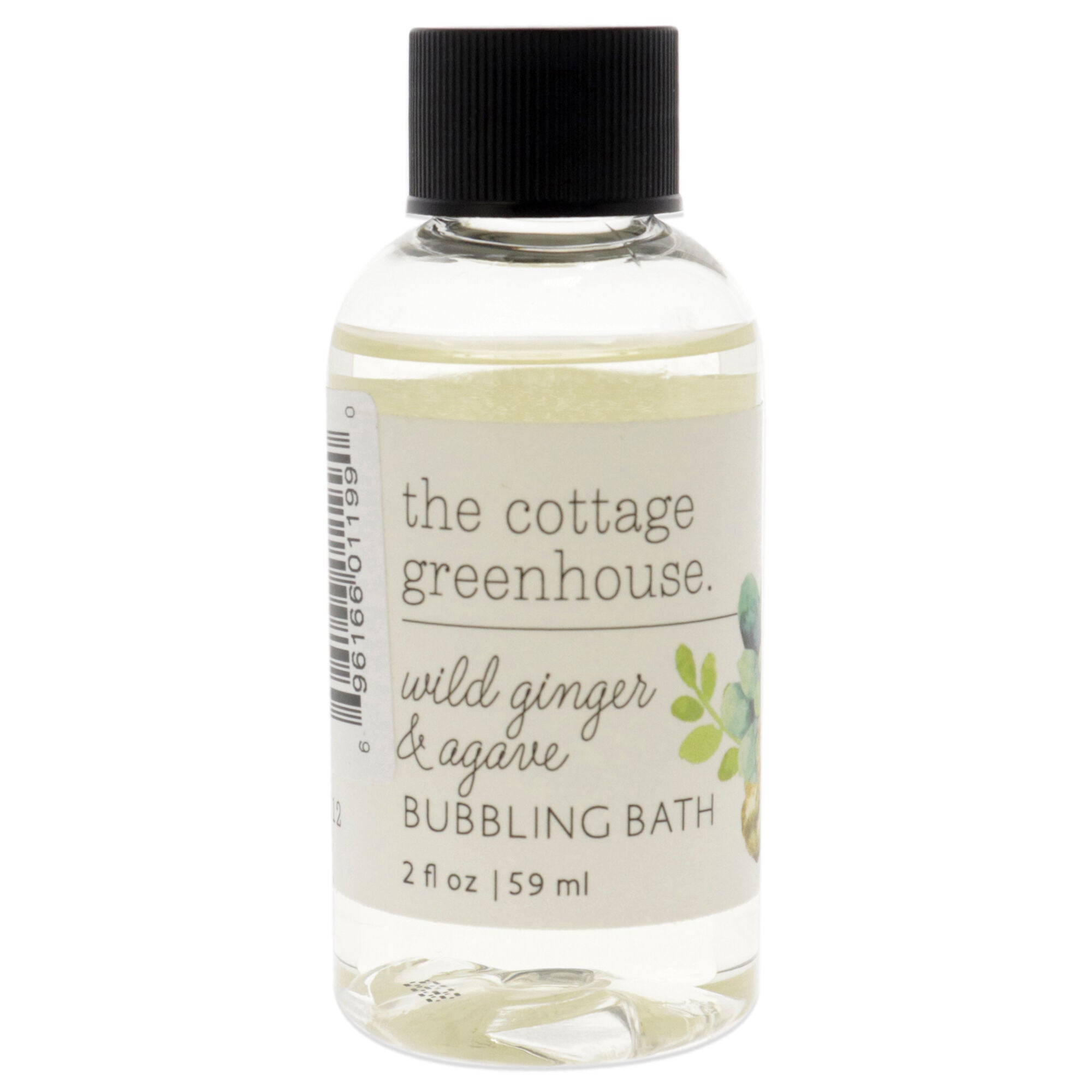 Bubbling Bath - Wild Ginger and Agave by The Cottage Greenhouse for Unisex - 2 oz Body Wash, See Description, hi-res image number 0
