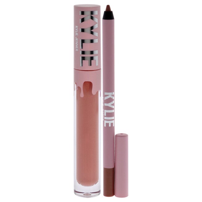 Matte Lip Kit - 700 Bare by Kylie Cosmetics for Women - 2 Pc 0.10oz Matte Liquid Lipstick, 0.039oz Lip Liner, See Description, alternate image number 3