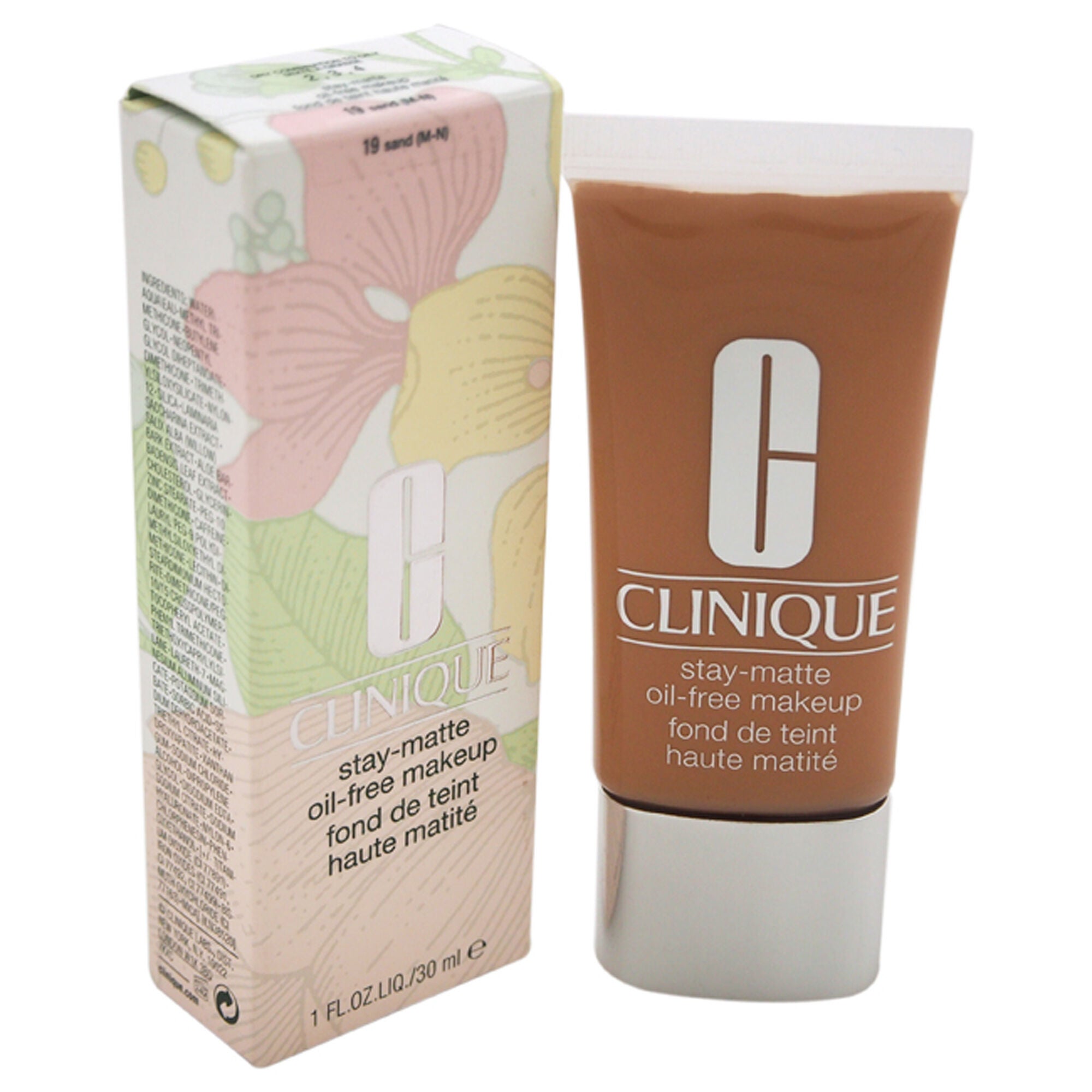 Stay-Matte Oil-Free Makeup - 19 Sand (M-N) - Dry Combination To Oily by Clinique for Women - 1 oz Makeup, , alternate image number 5