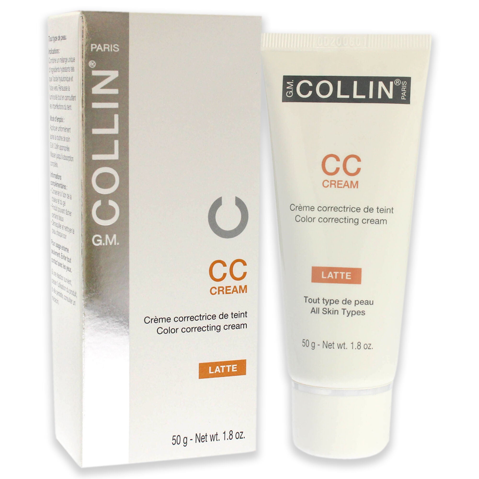 CC Color Correcting Cream - Latte by G.M. Collin for Women - 1.8 oz Makeup, See Description, alternate image number 2