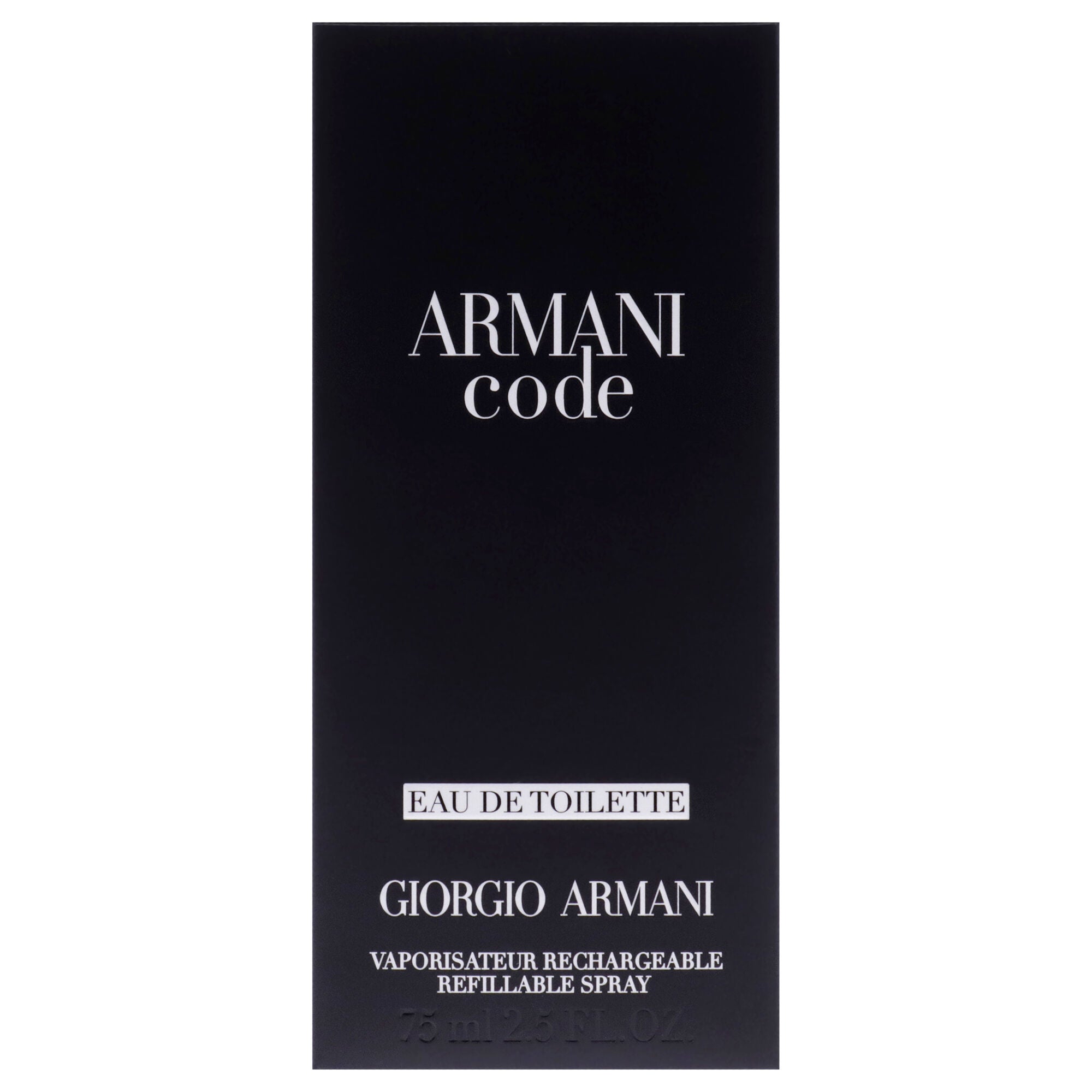 Armani Code by Giorgio Armani for Men - 2.5 oz EDT Spray, Clear, alternate image number 3