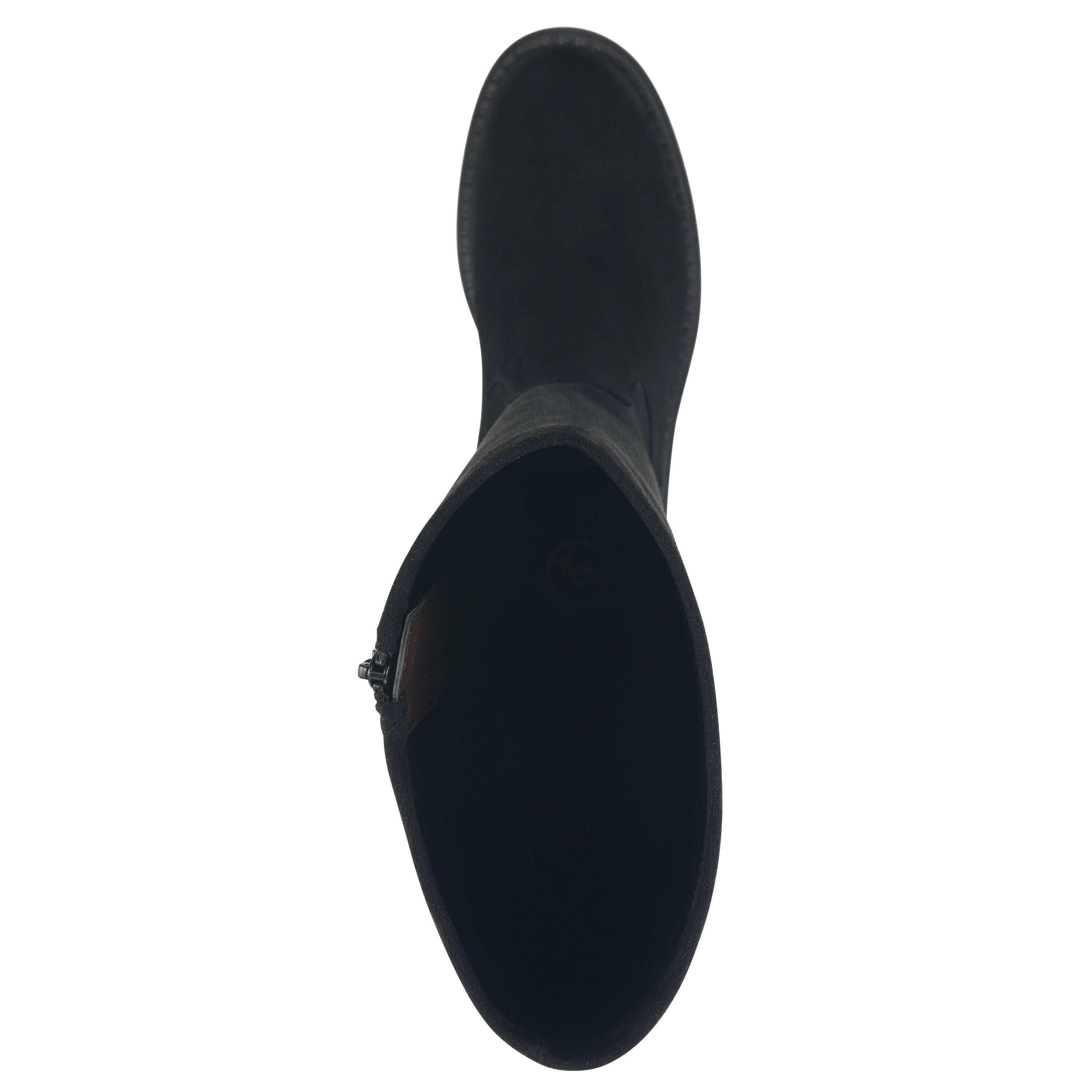 Marcella Tall Shaft Block Heel Boot, BLACK FABRIC, alternate image number 4