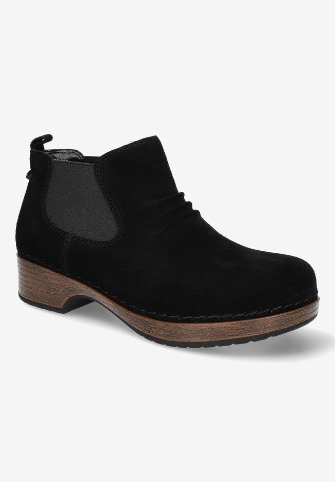 Surething Bootie, BLACK SUEDE LEATHER, hi-res image number null