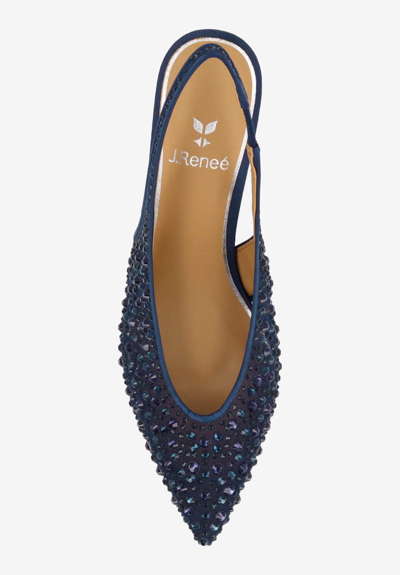 Tressa SlingbackPump, NAVY, alternate image number 1