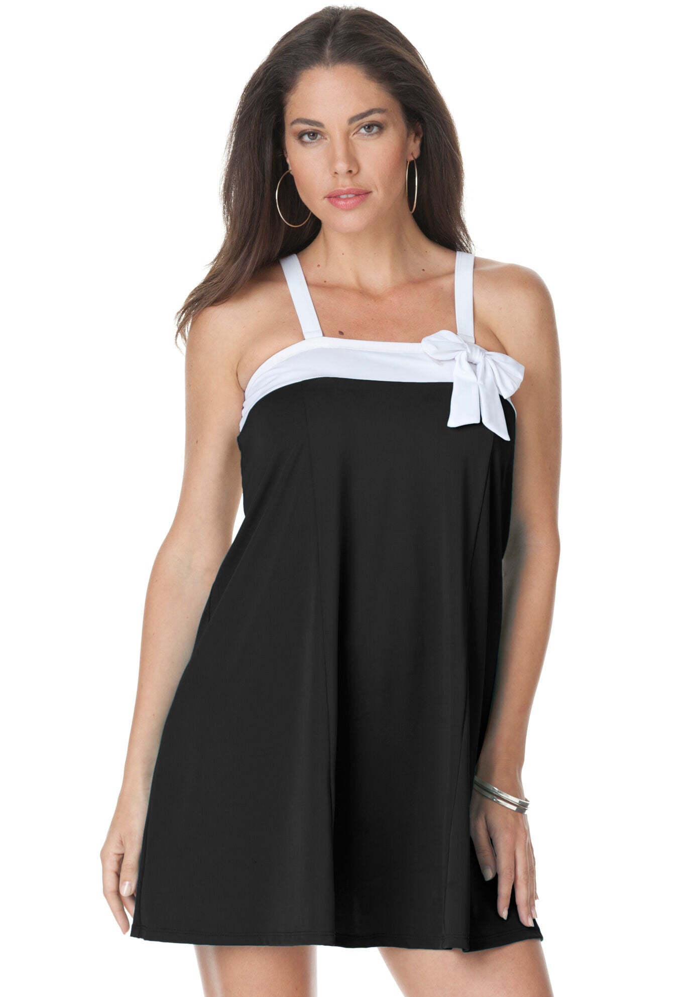 woman within swimdress
