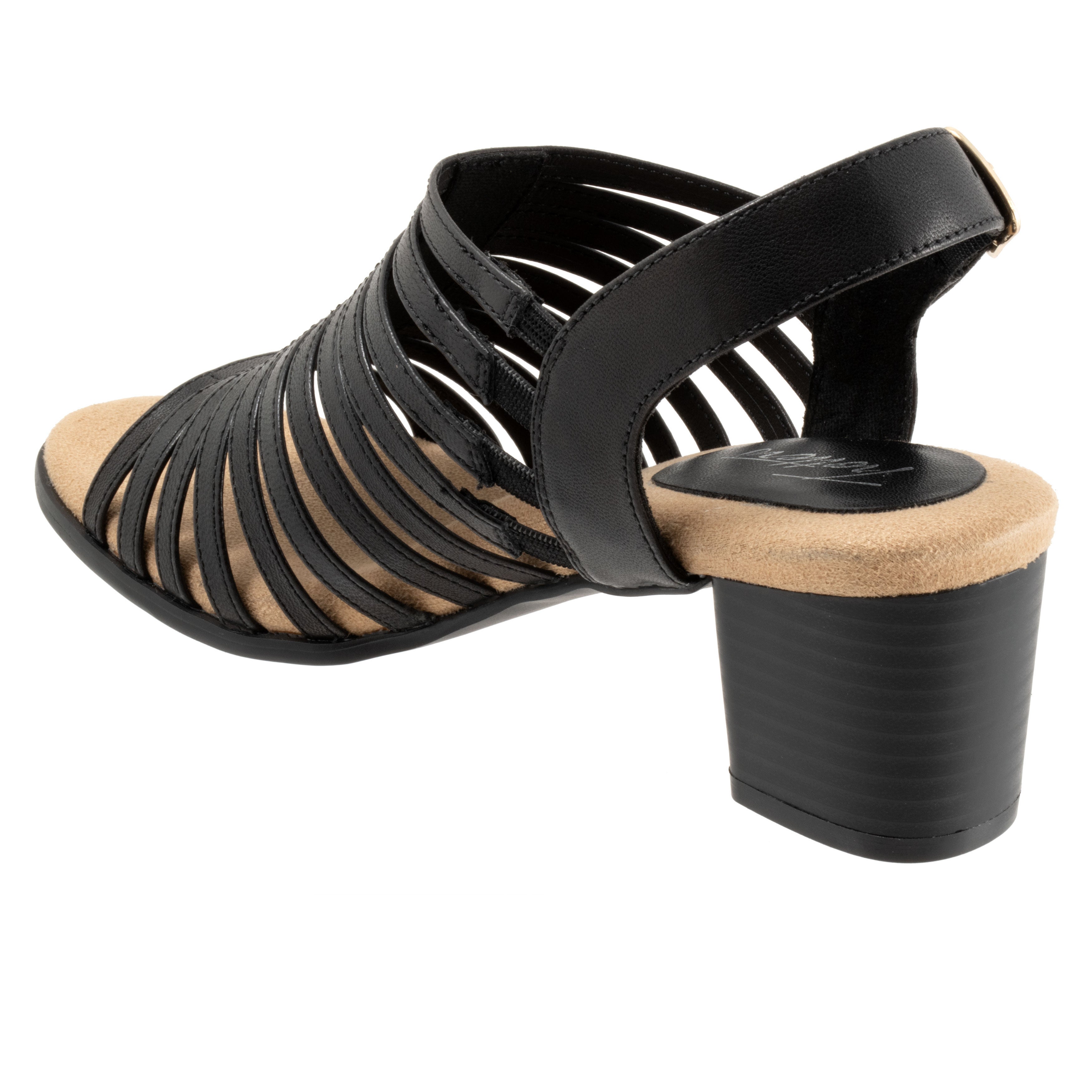 Midge Sandal, BLACK, on-hover image number 1